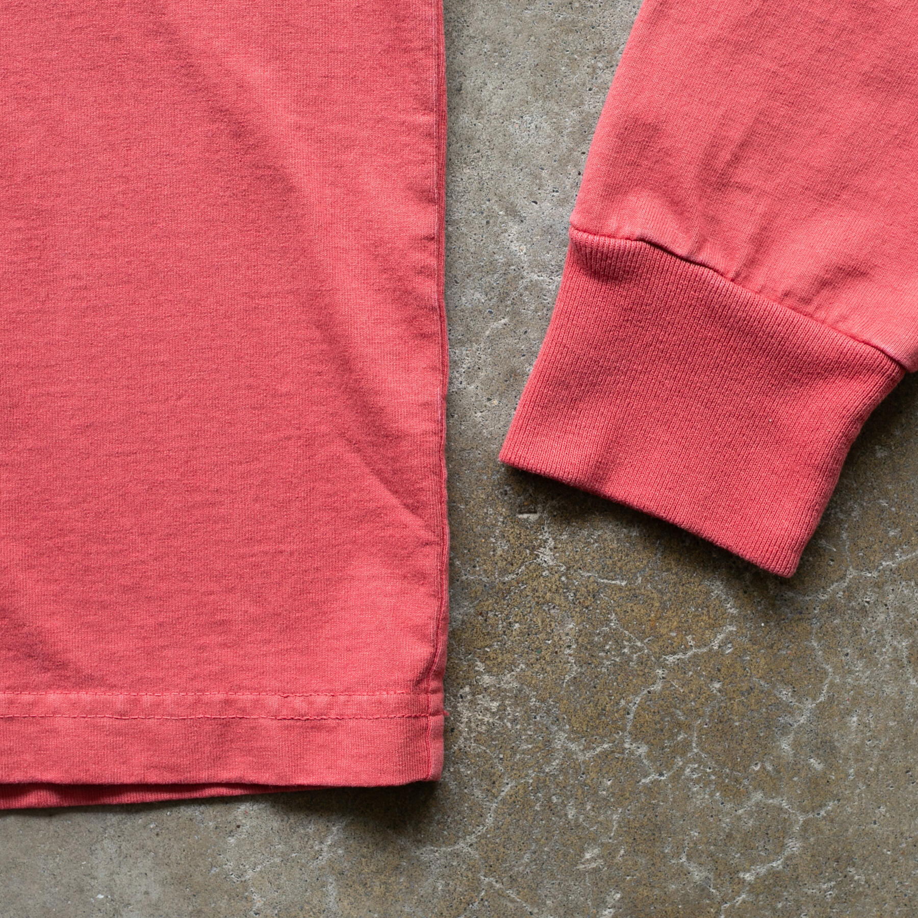 gustin american heavy henley - red