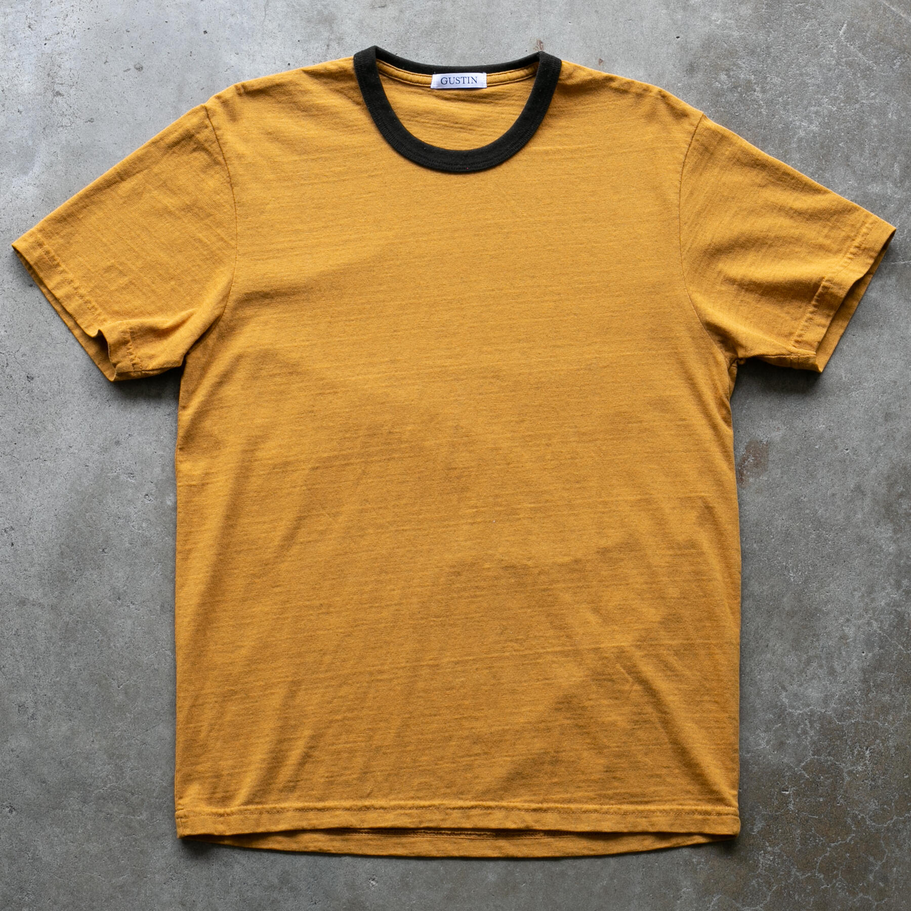 gustin american heavy ringer t-shirt 5 pack