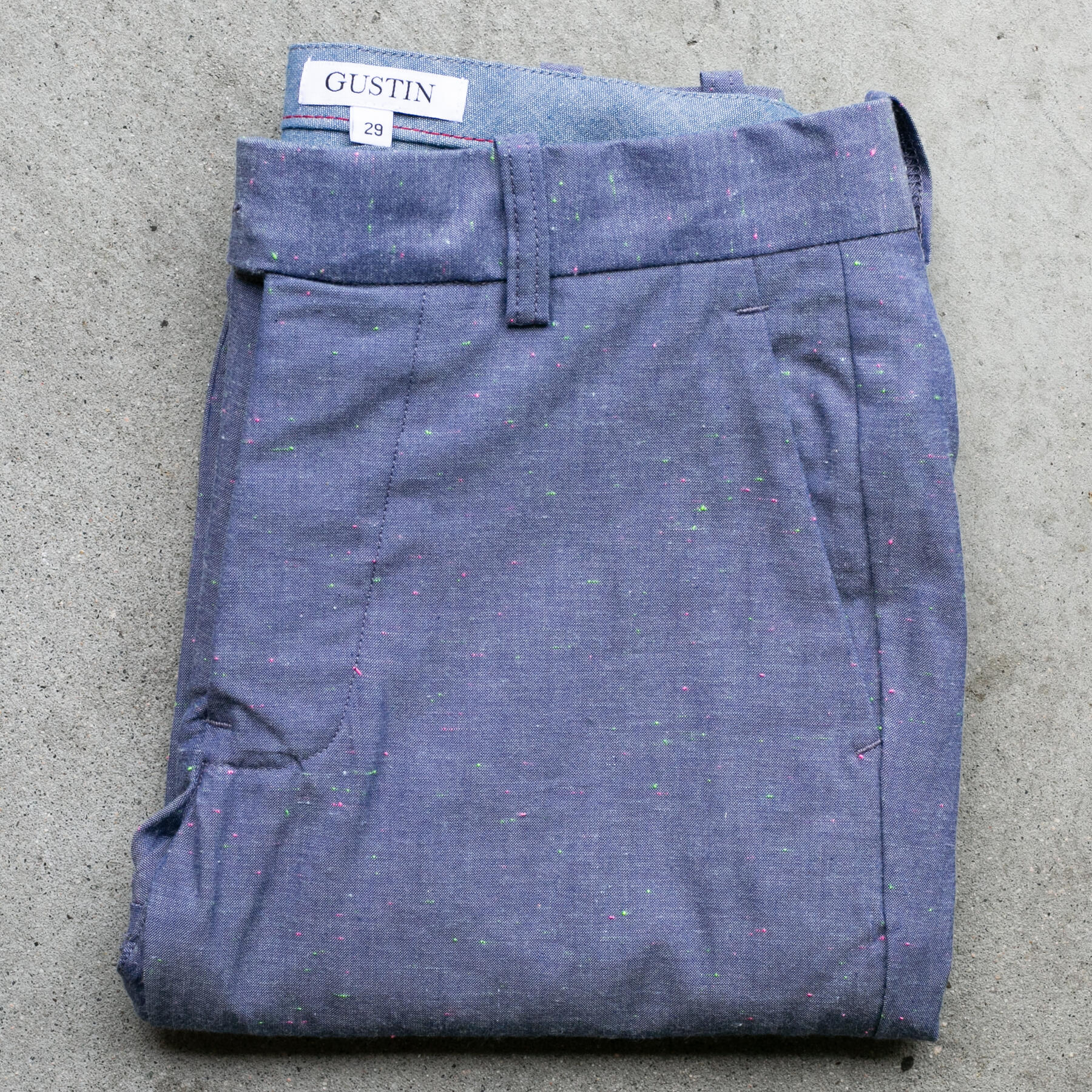 gustin #239 rainbow nep chinos