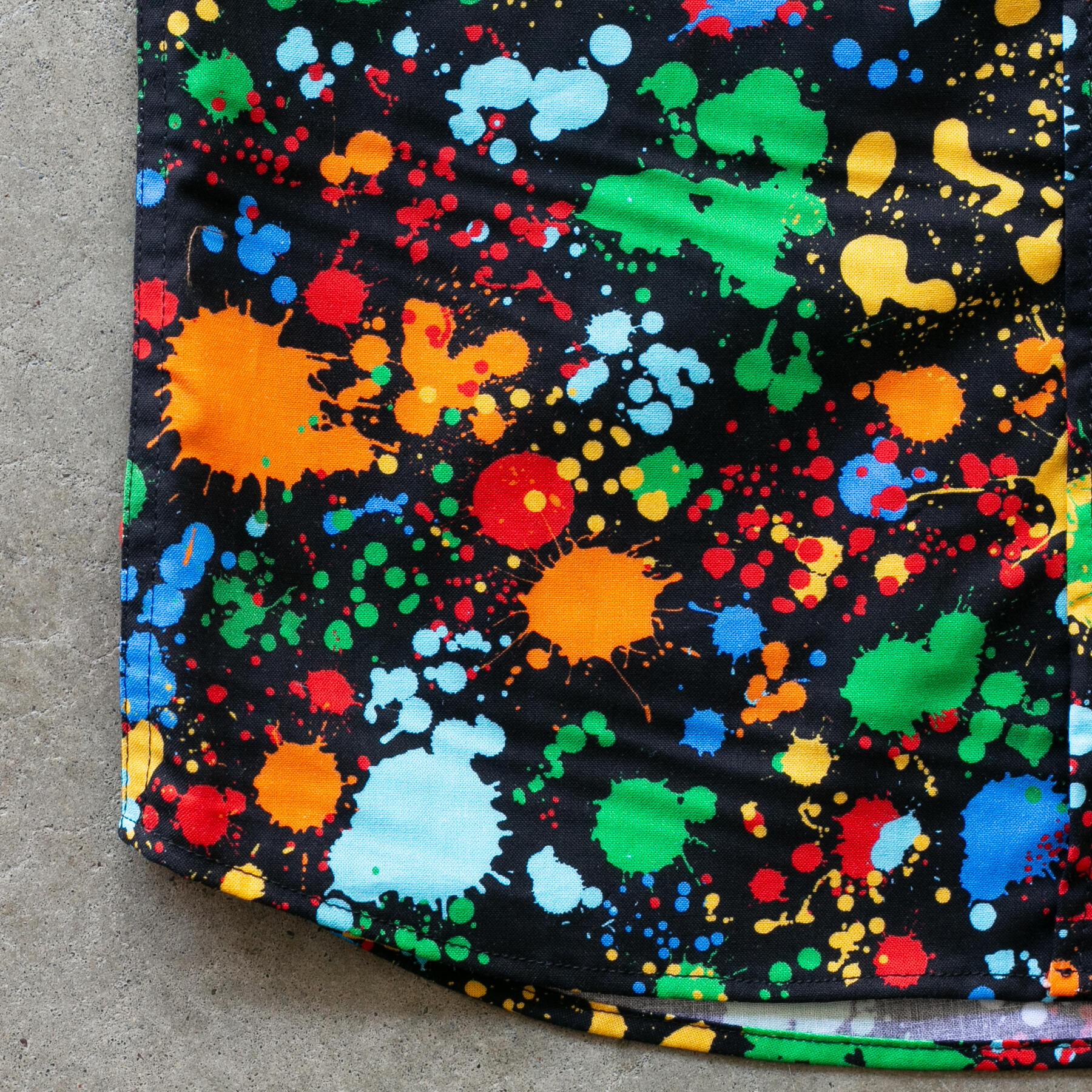 gustin #1210 paint splatter shirt