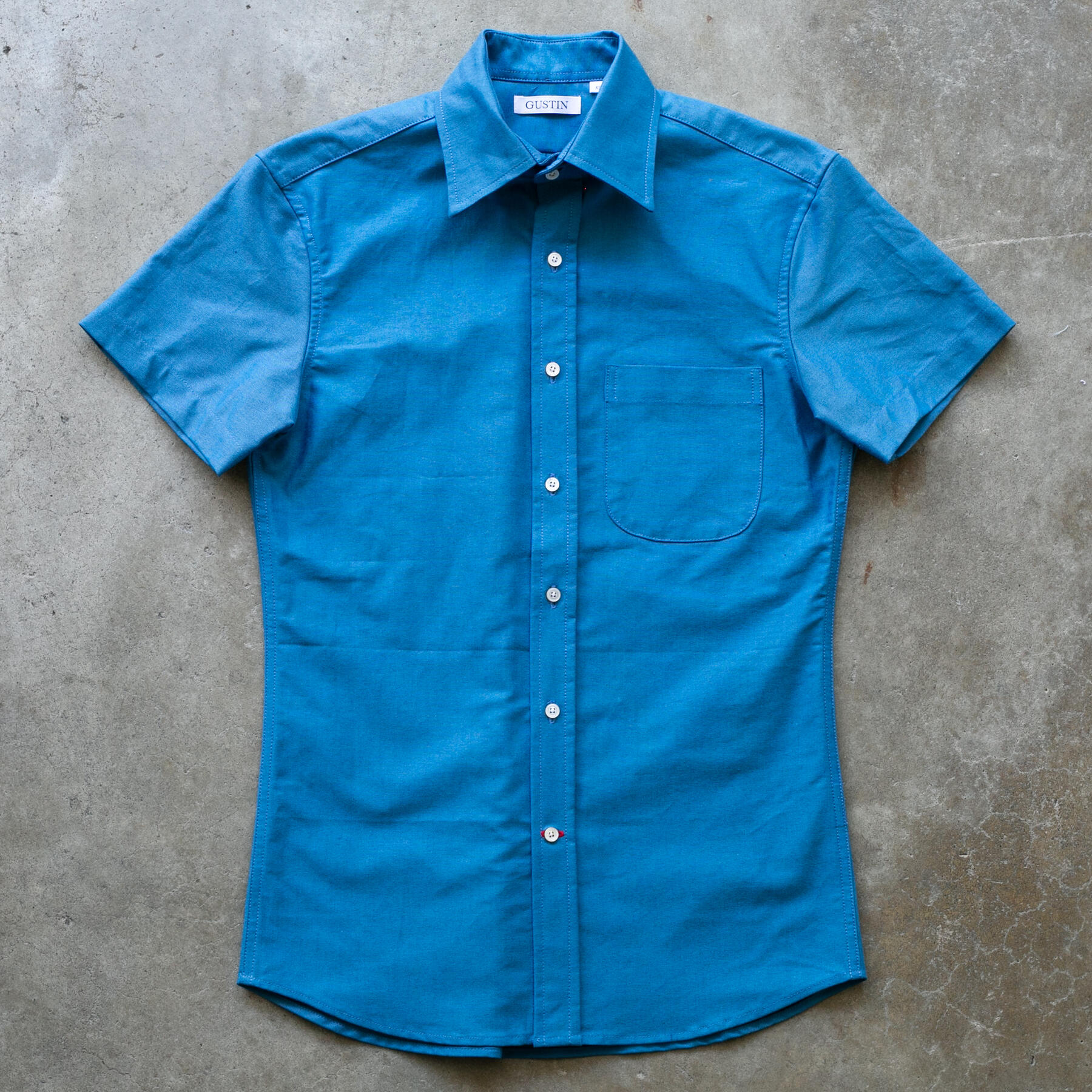 gustin #1211 summer oxford - electric ocean