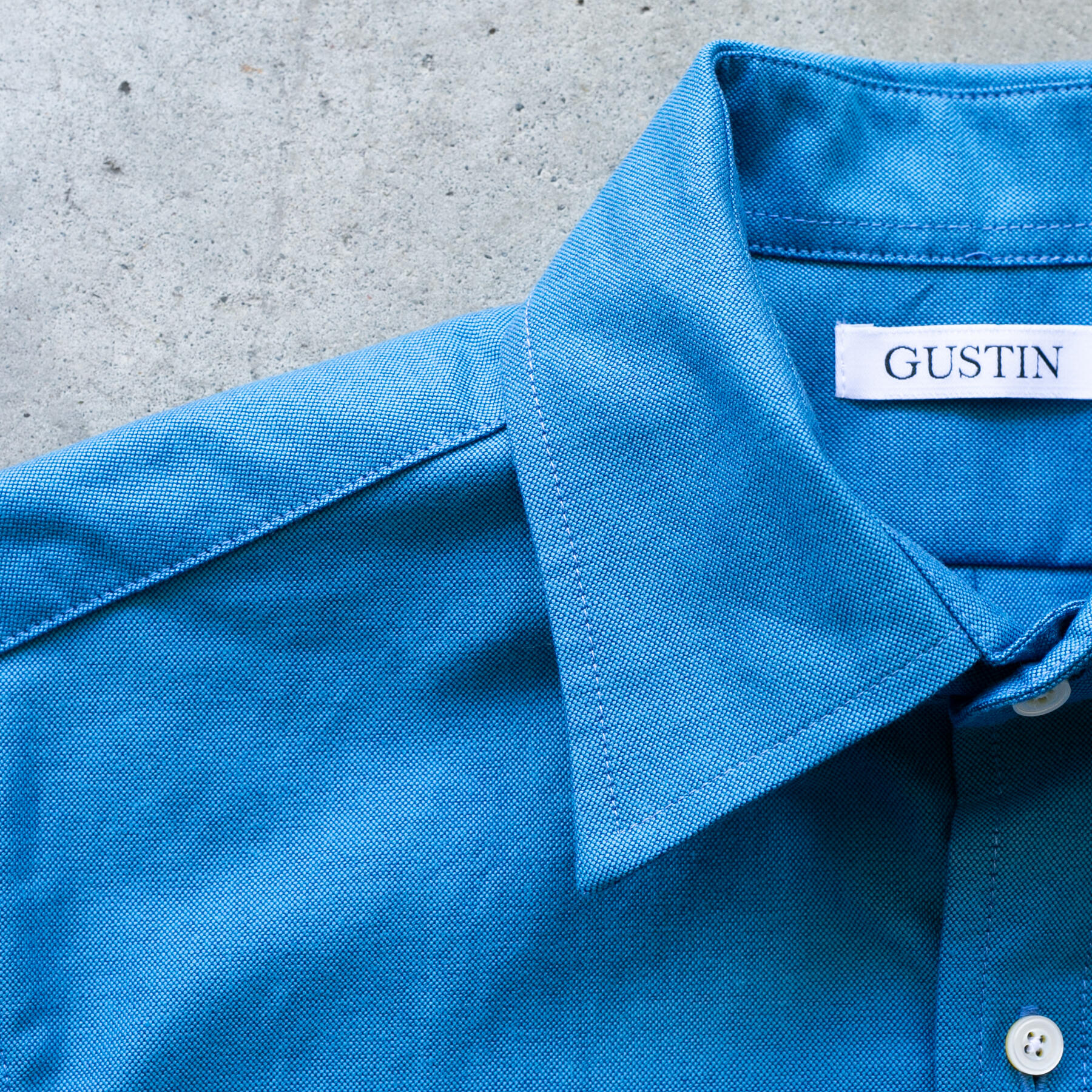 gustin #1211 summer oxford - electric ocean
