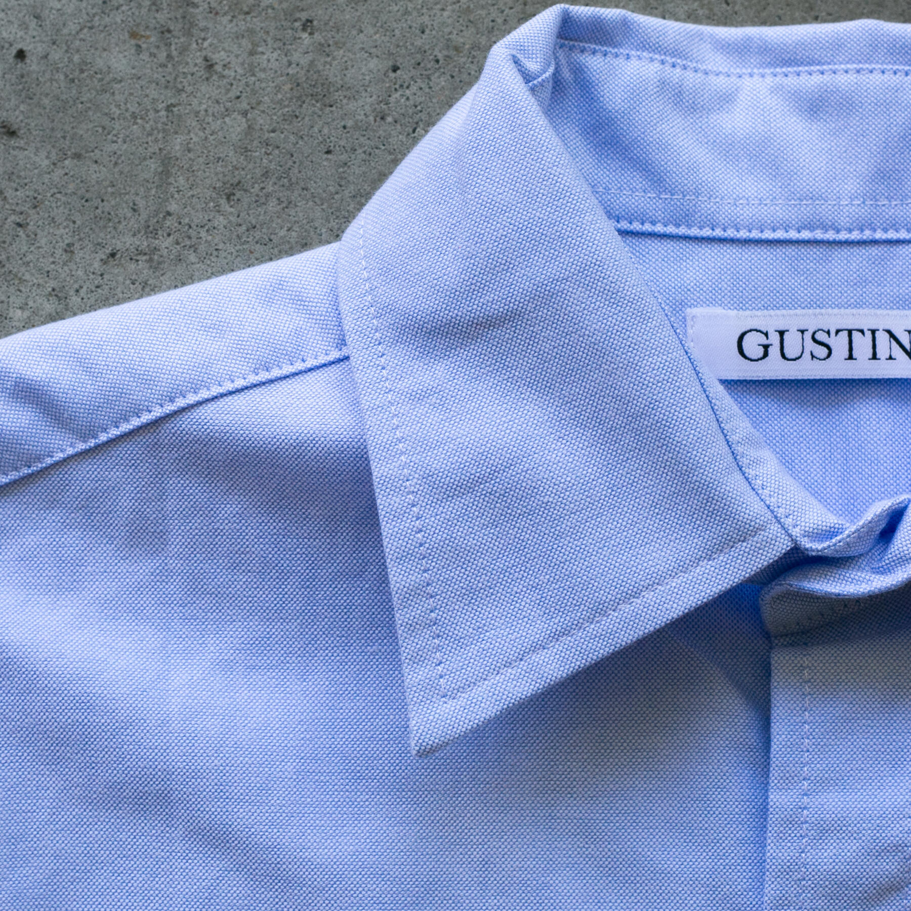 gustin #1213 summer oxford - classic blue