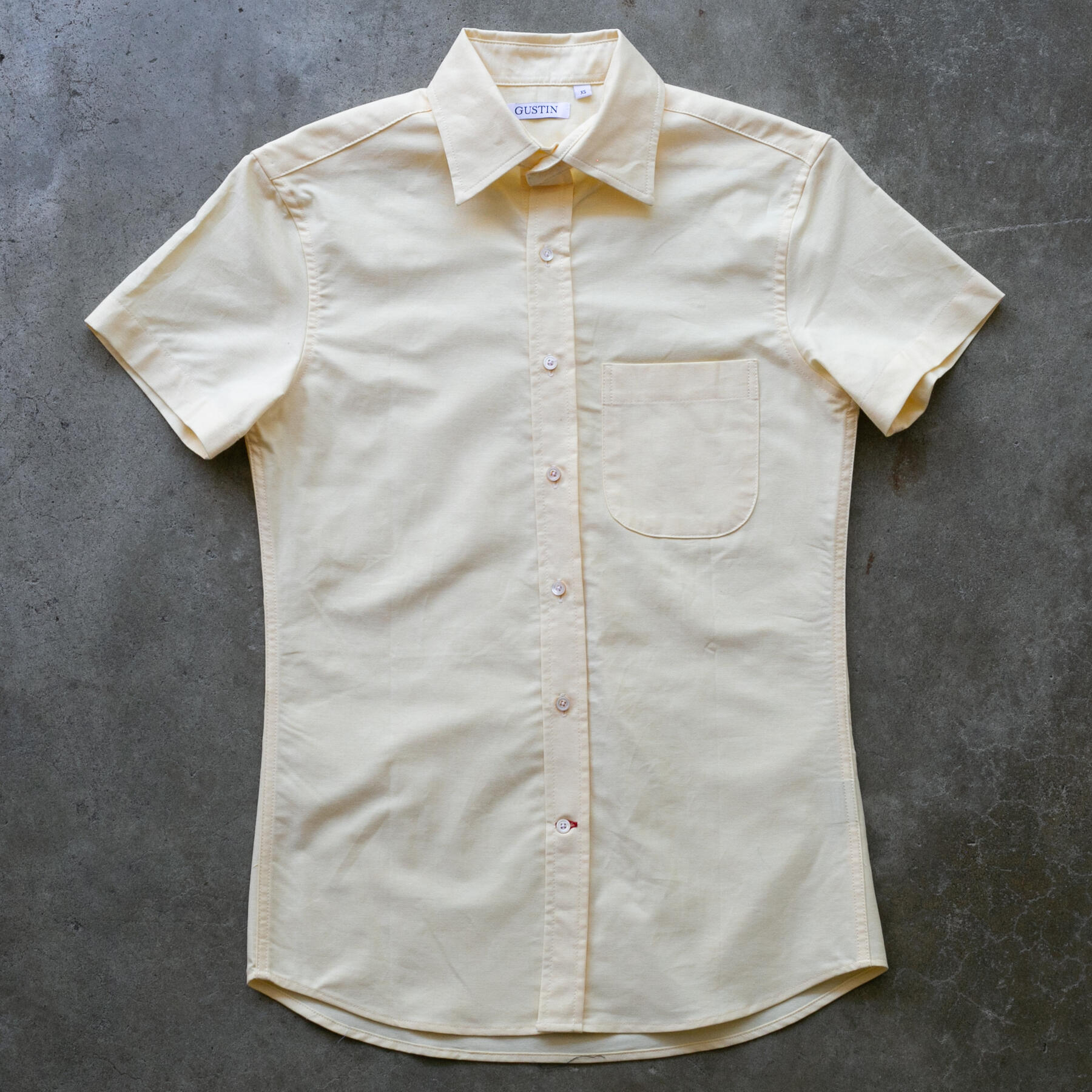 gustin #1215 summer oxford - yellow