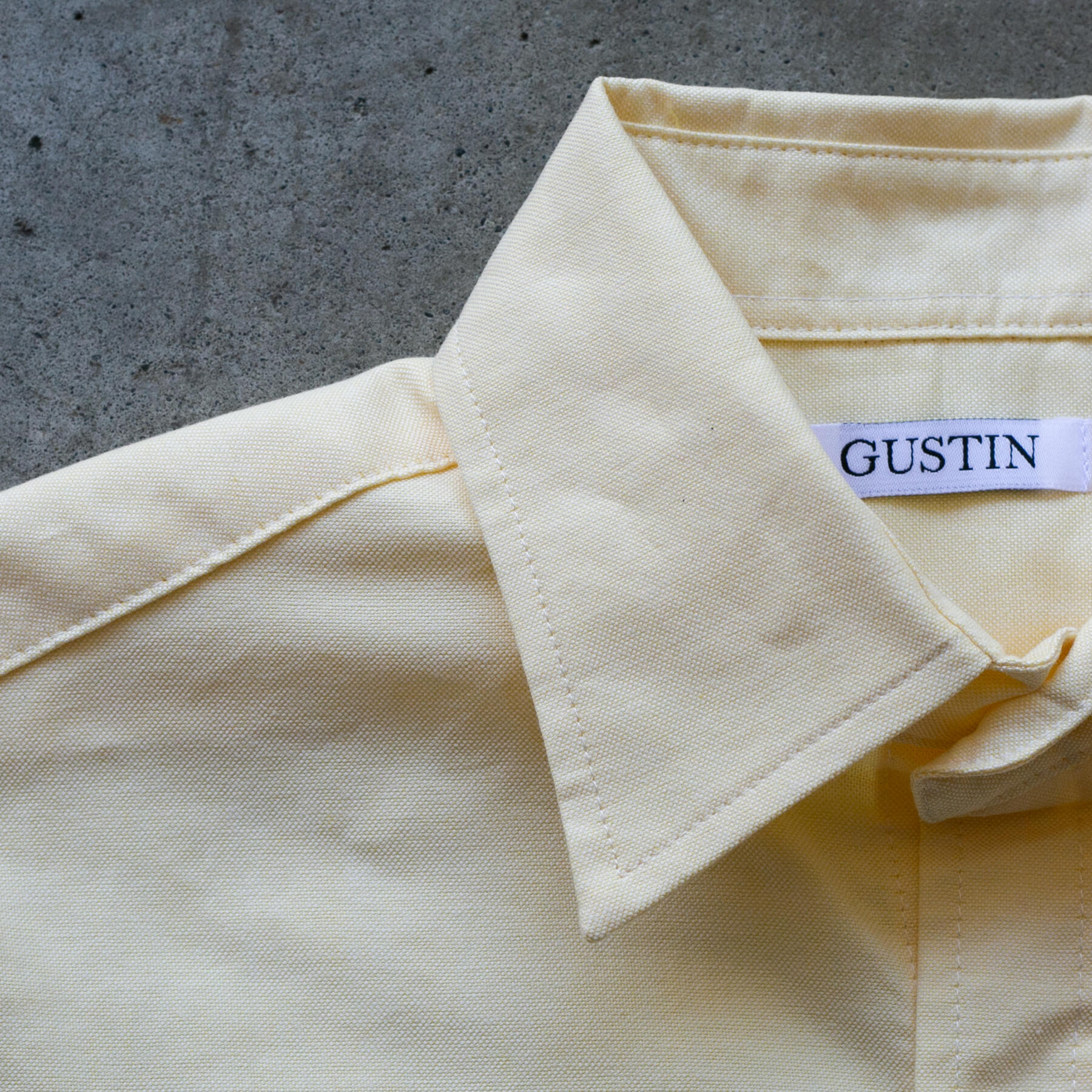 gustin #1215 summer oxford - yellow