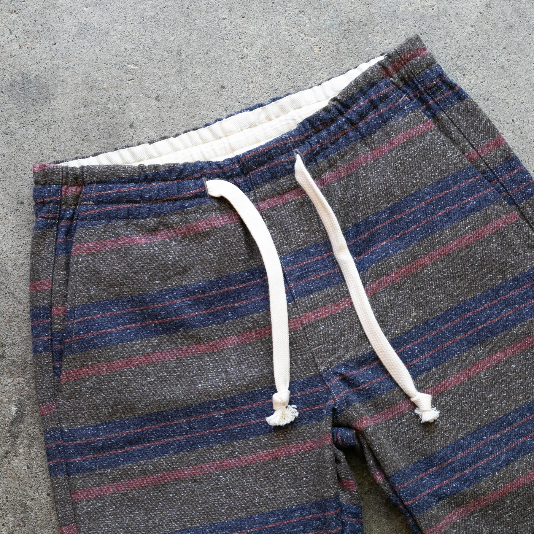 gustin saddle blanket x indigo joggers