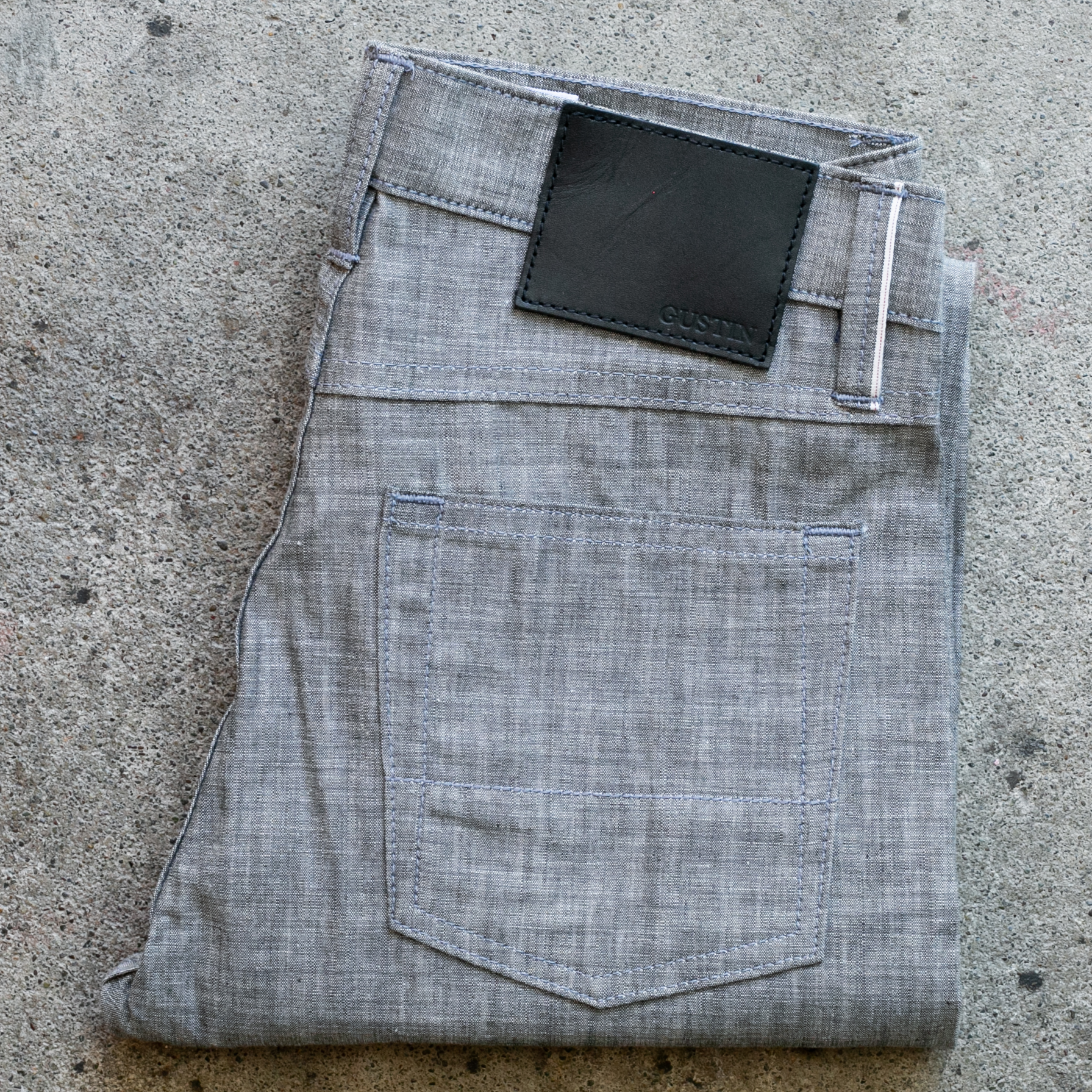 【U LAN】Dyeing Washed Banding Bermuda Denim Pants Perform wrinkle washed bermuda denim shorts - Raucohouse