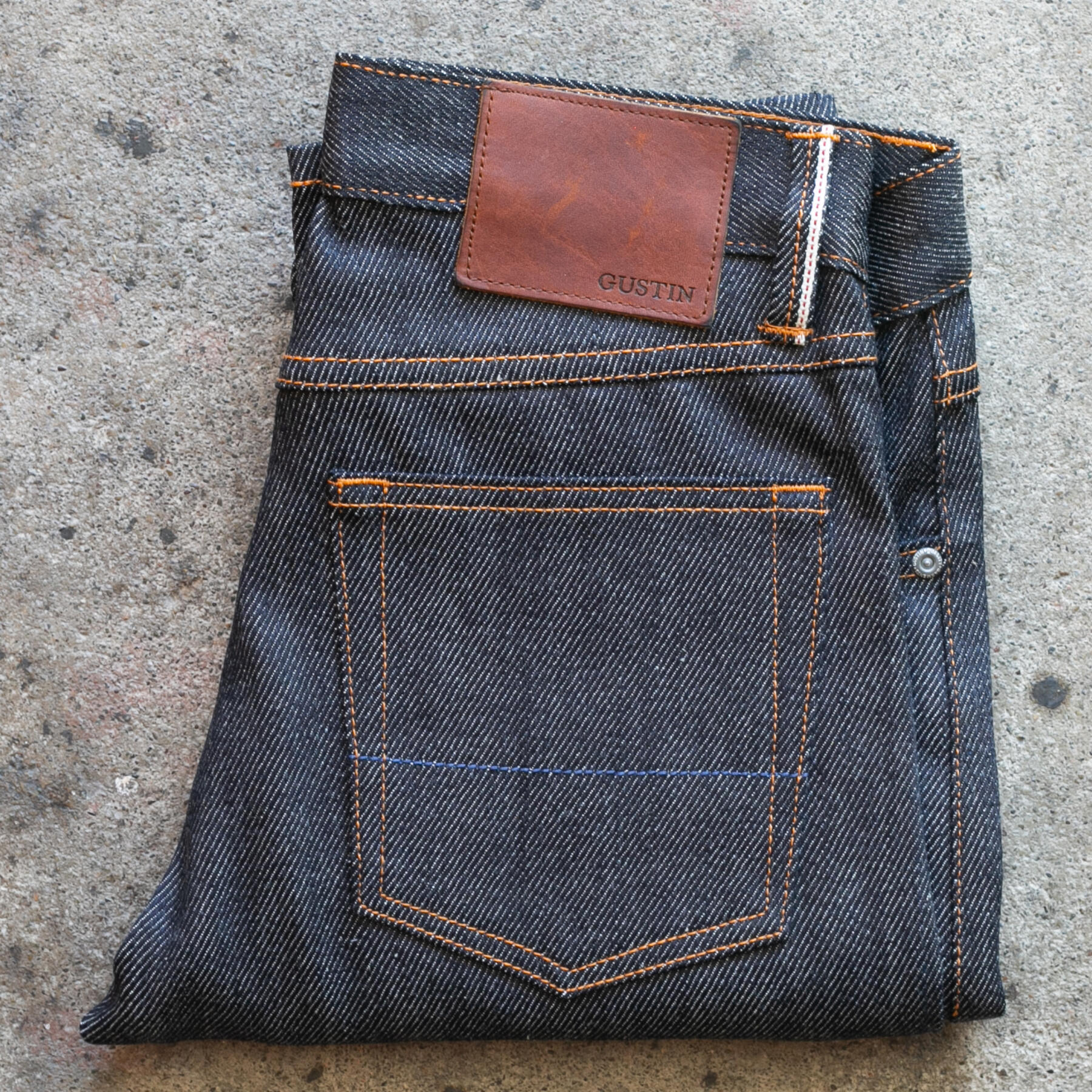 gustin #581 japan 5x1 loose selvedge