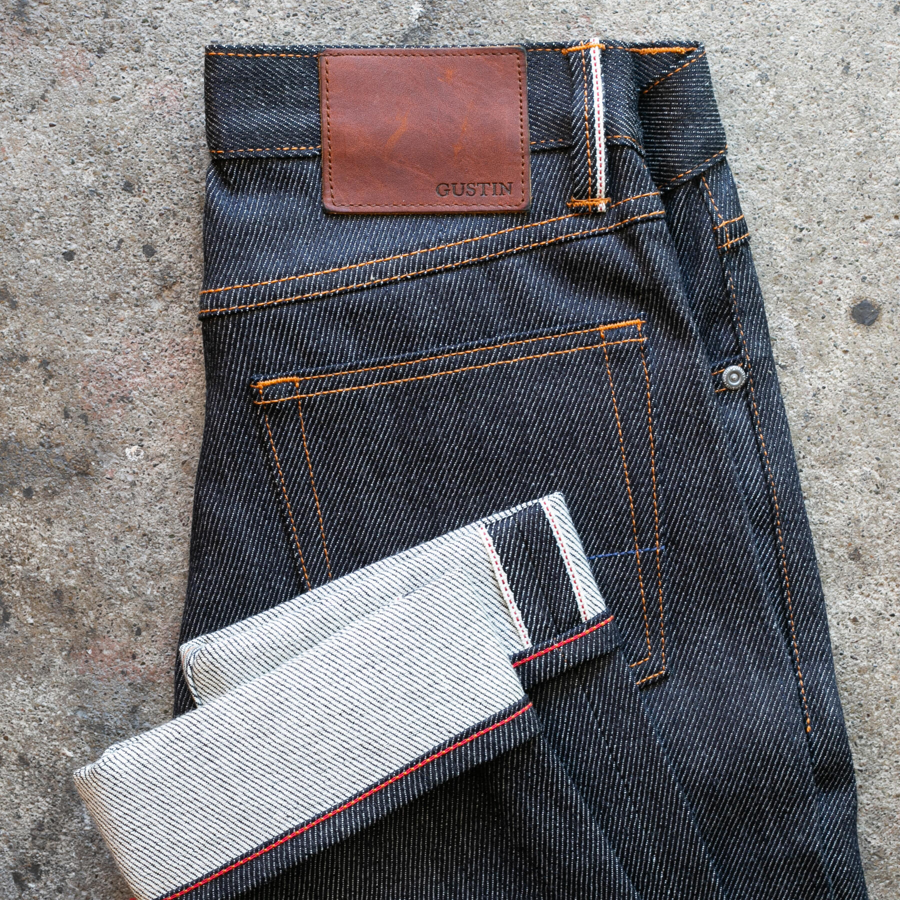gustin #581 japan 5x1 loose selvedge