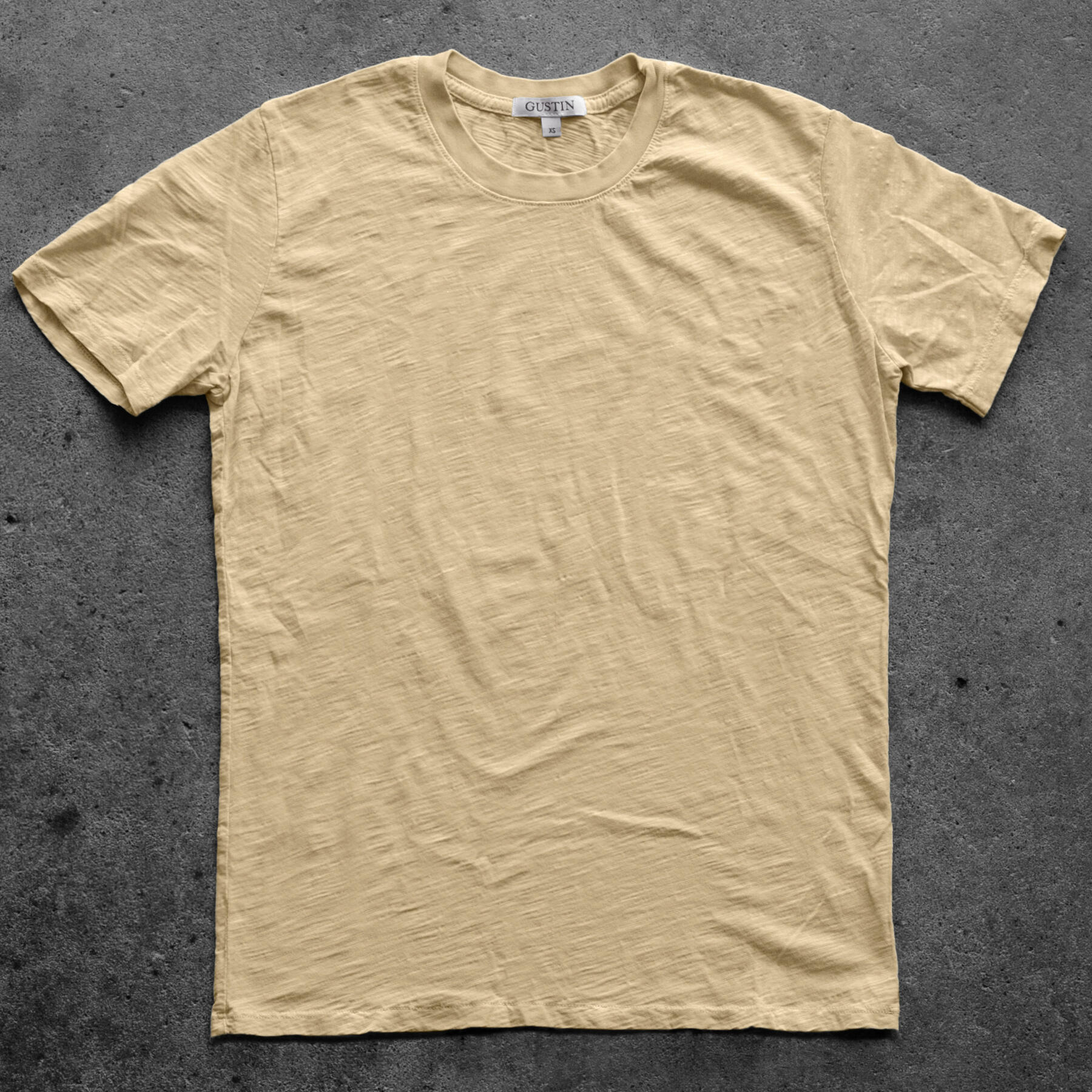 gustin slub t-shirt 2 pack - soft sun