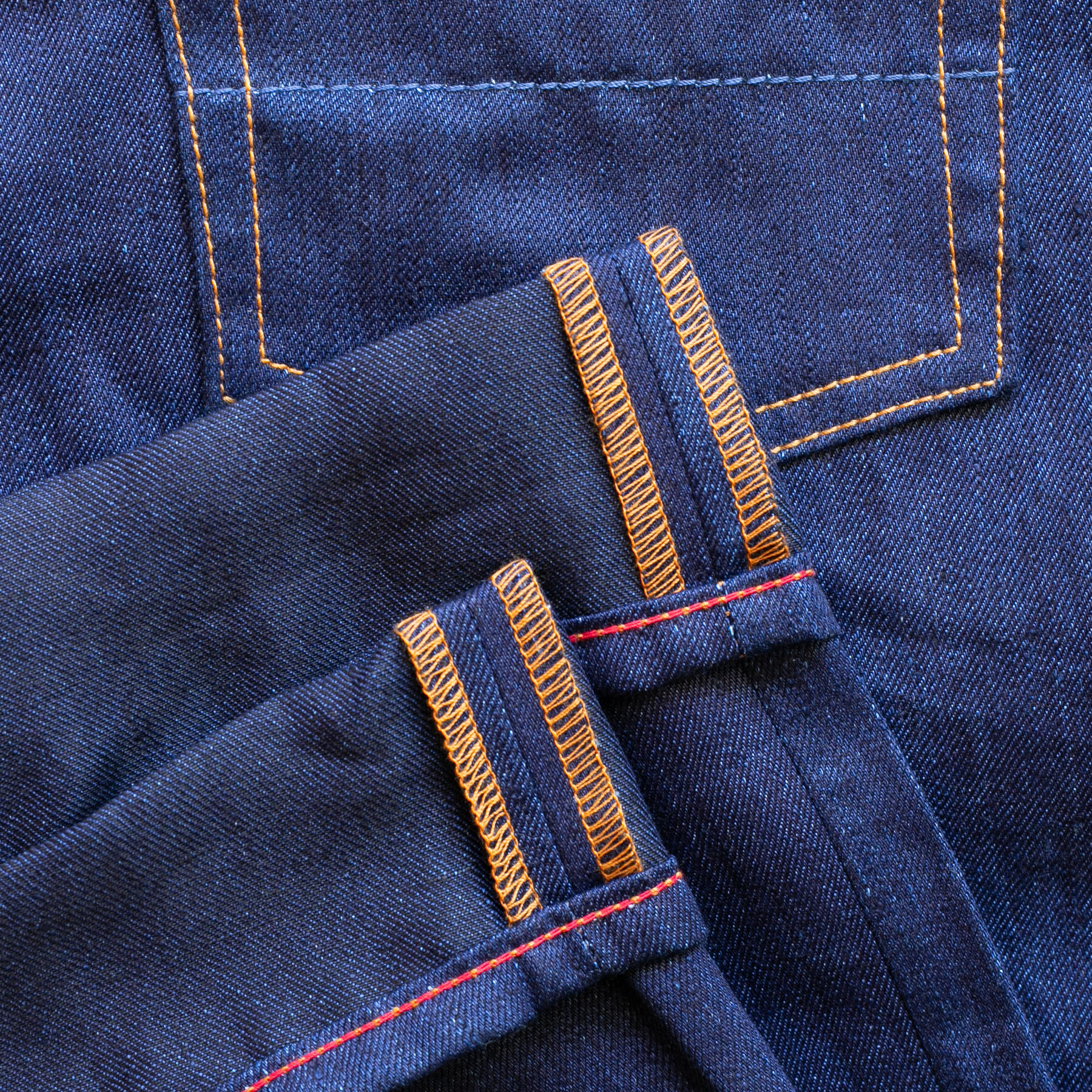 gustin #402 japan linen 100 denim - indigoxblack