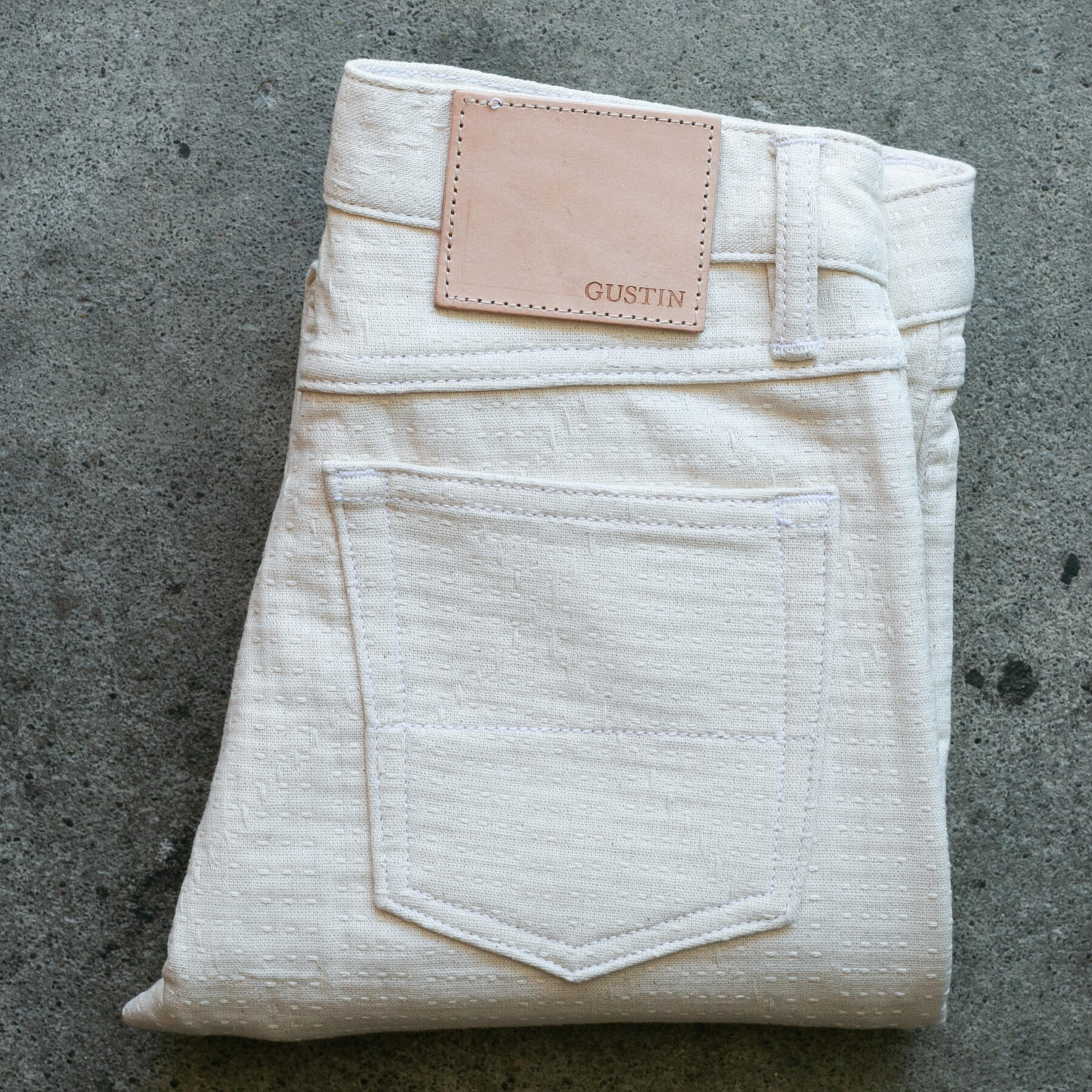 gustin #404 double gauze monster sashiko