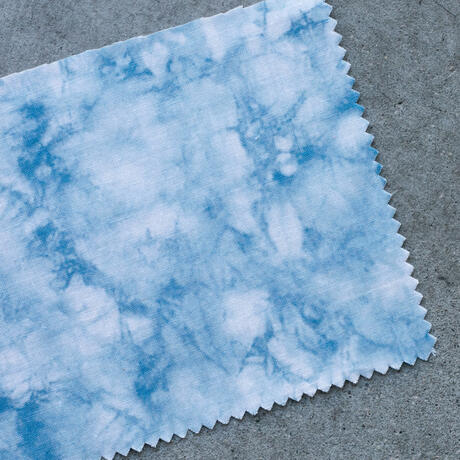 gustin #1234 shibori dye cloud shirt - sky