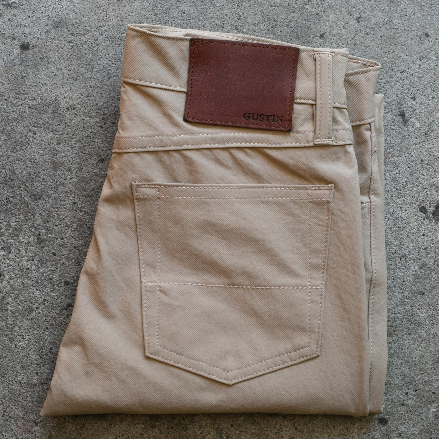 gustin #408 4 way natural nylon - khaki