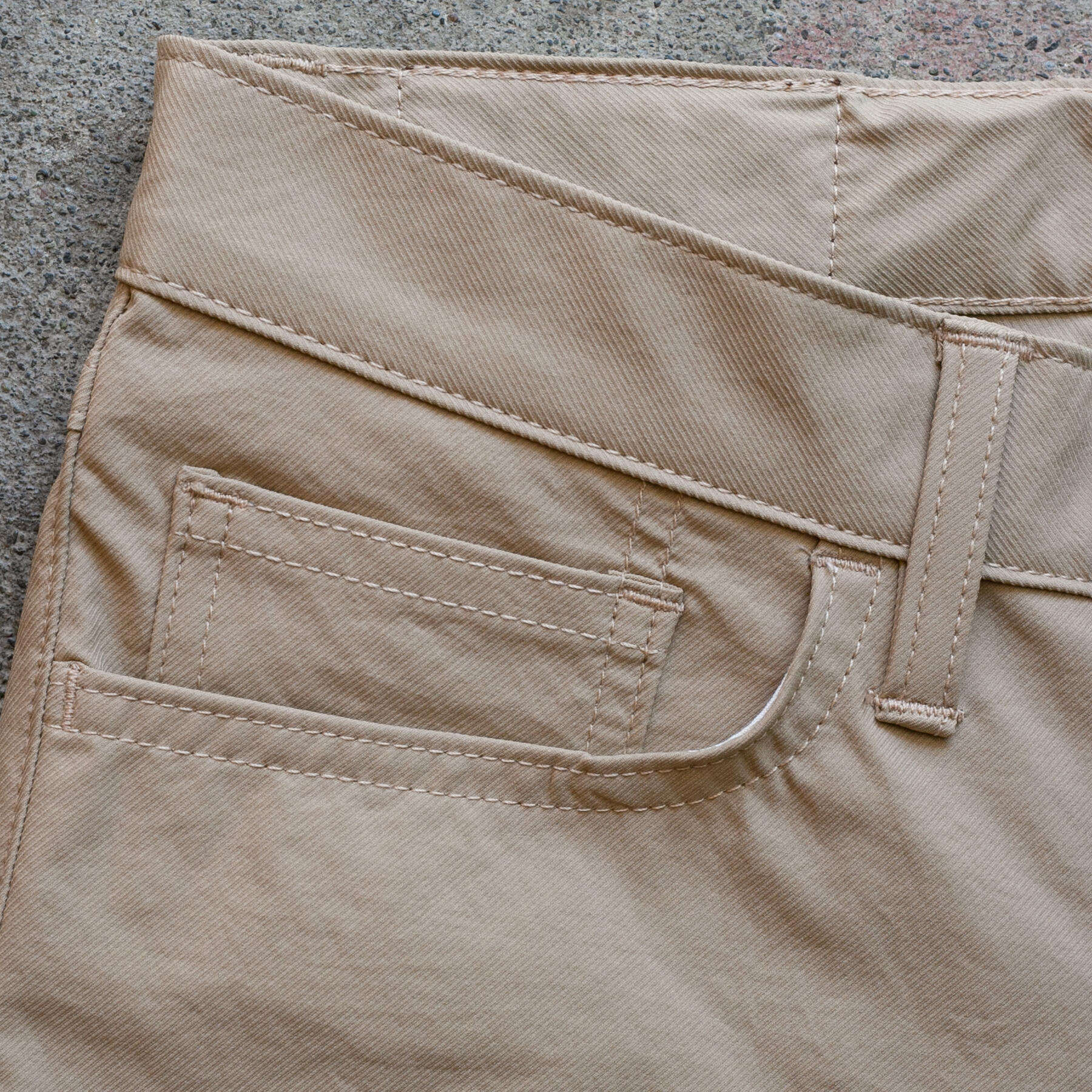 gustin #408 4 way natural nylon - khaki