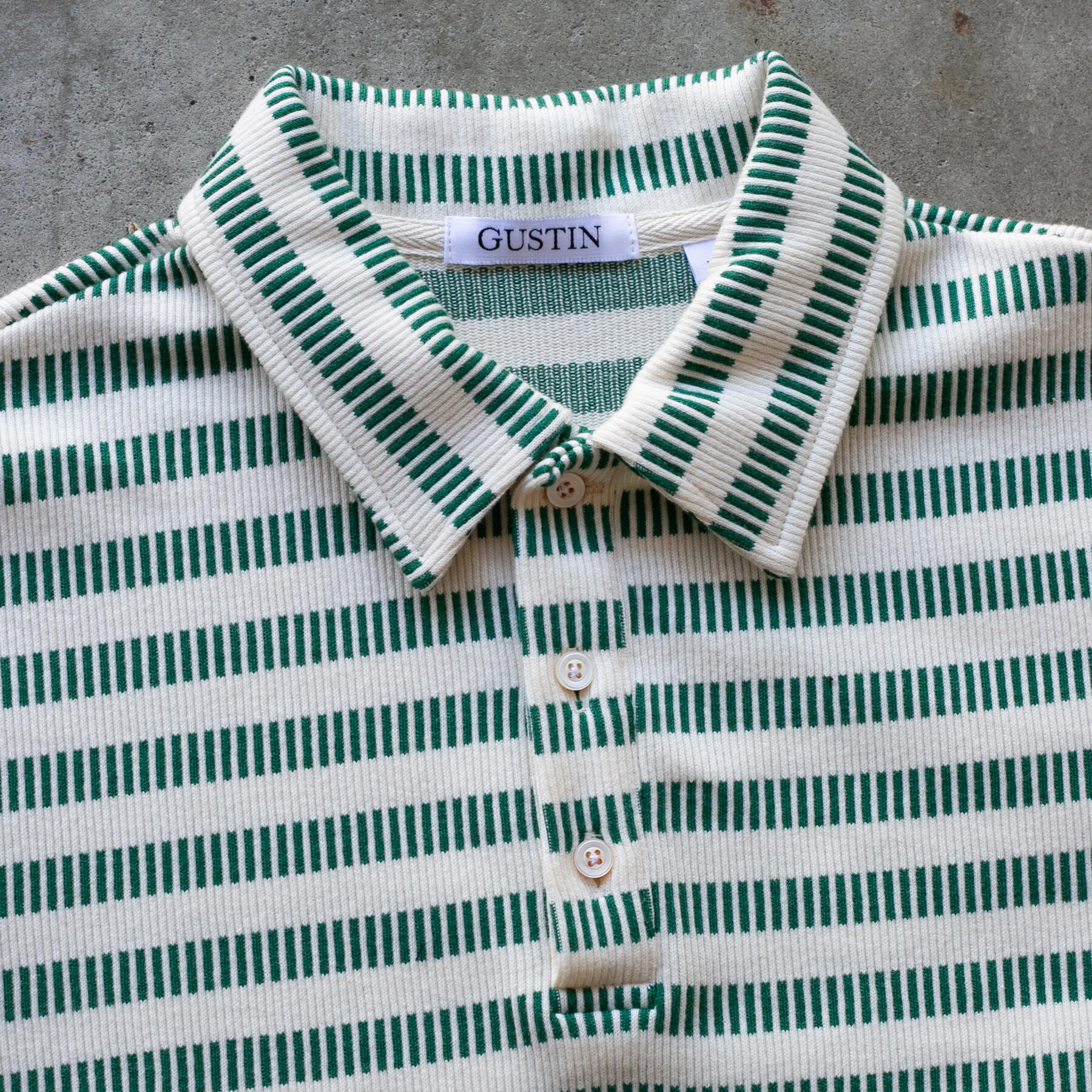 gustin japan block band polo - green
