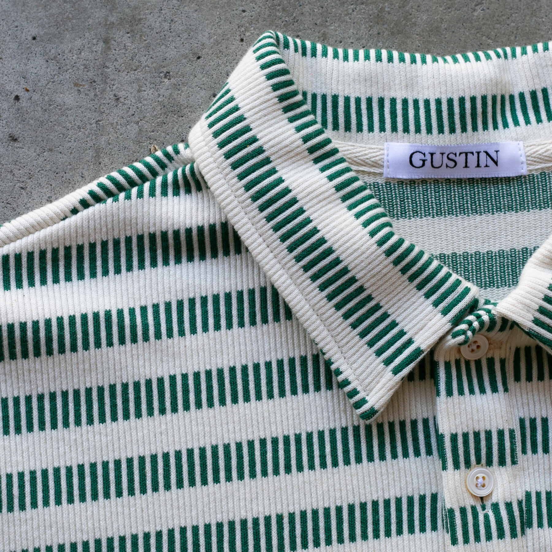 gustin japan block band polo - green