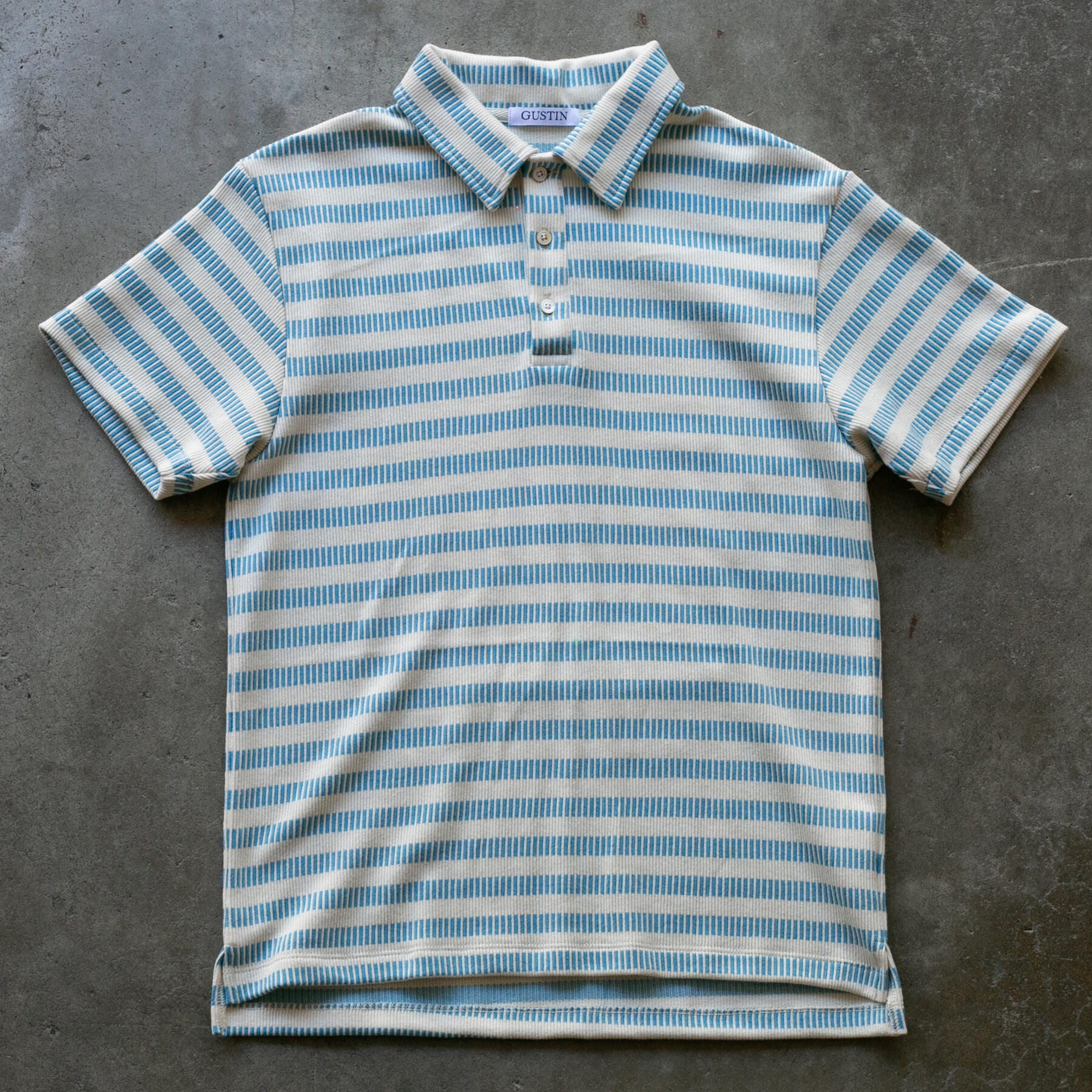 gustin japan block band polo - sky