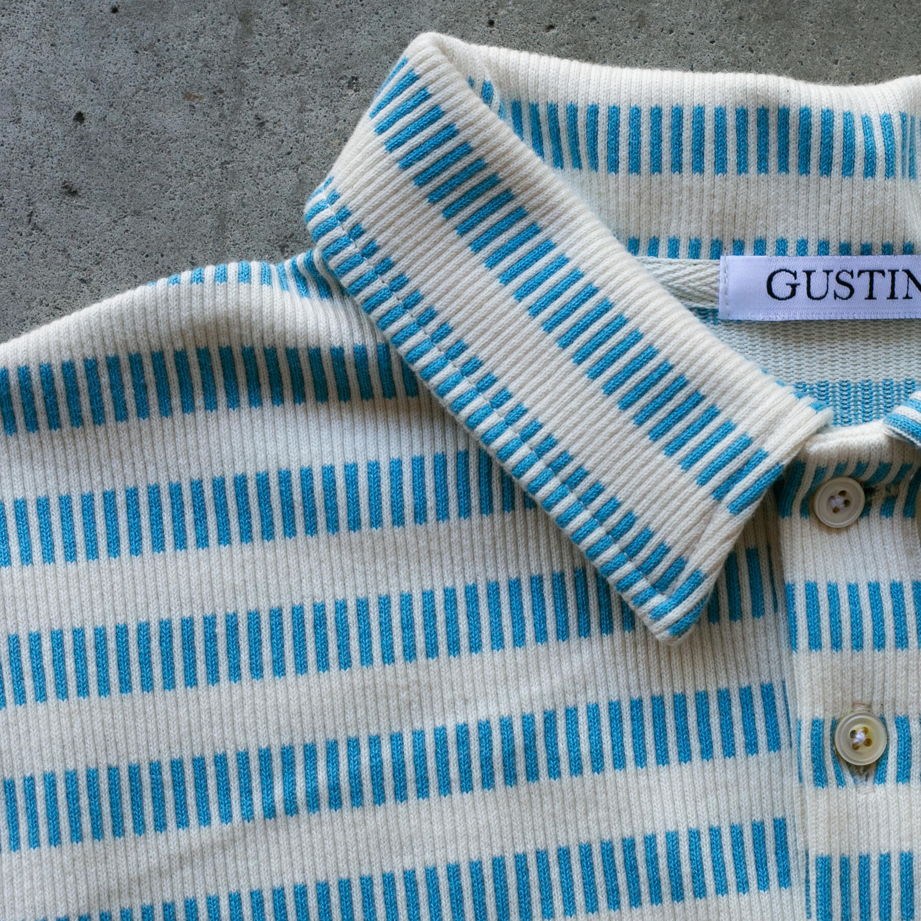 gustin japan block band polo - sky