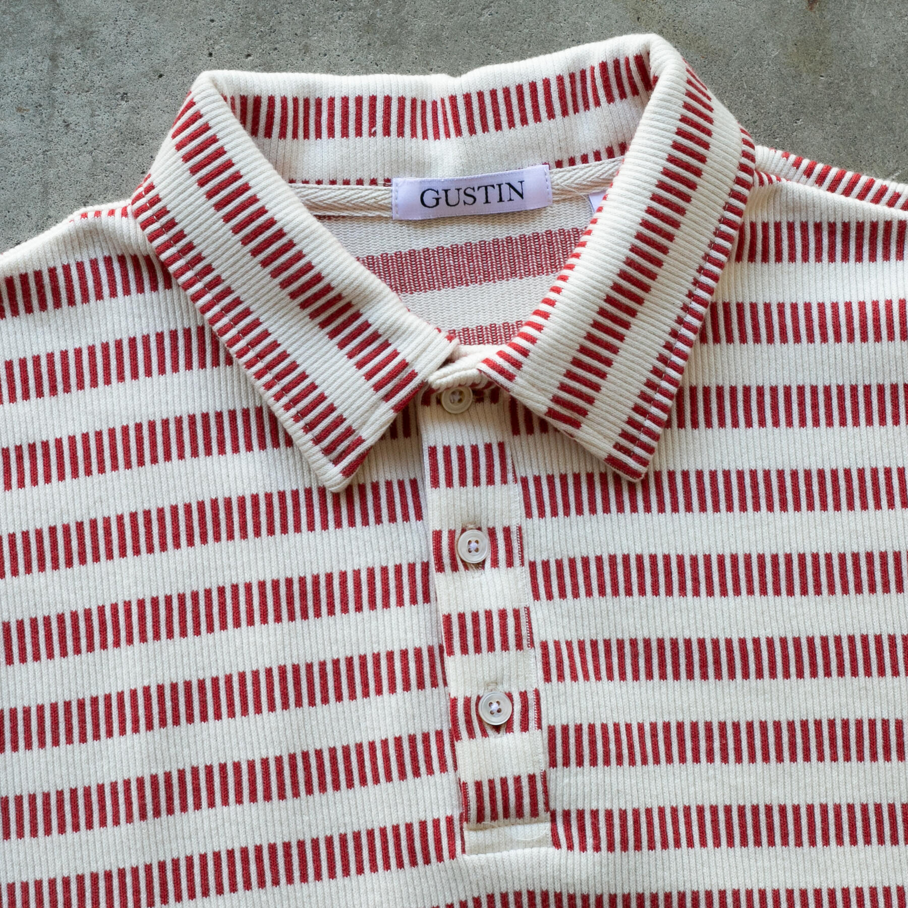 gustin japan block band polo - red