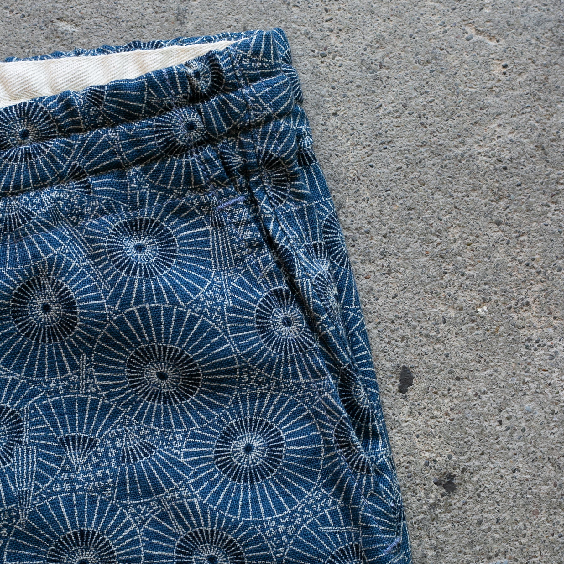 gustin japan retro leisure joggers - blue