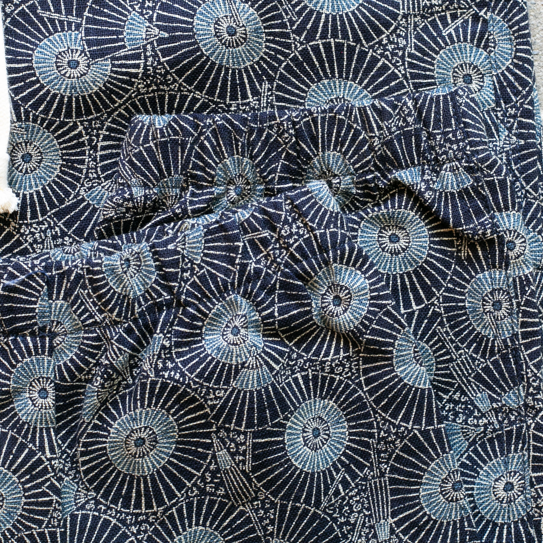 gustin #36 japan retro leisure joggers - midnight