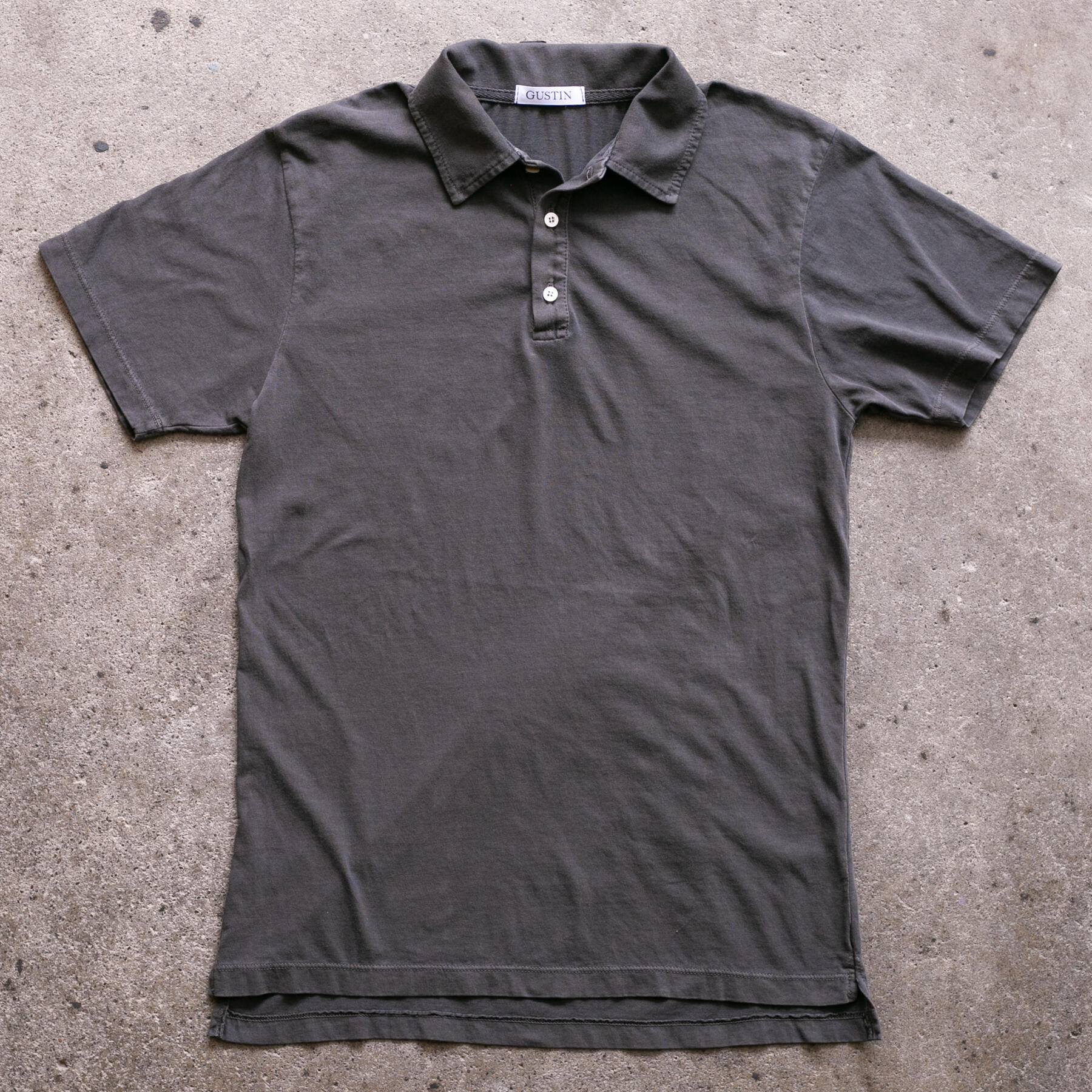 gustin vintage polo - black