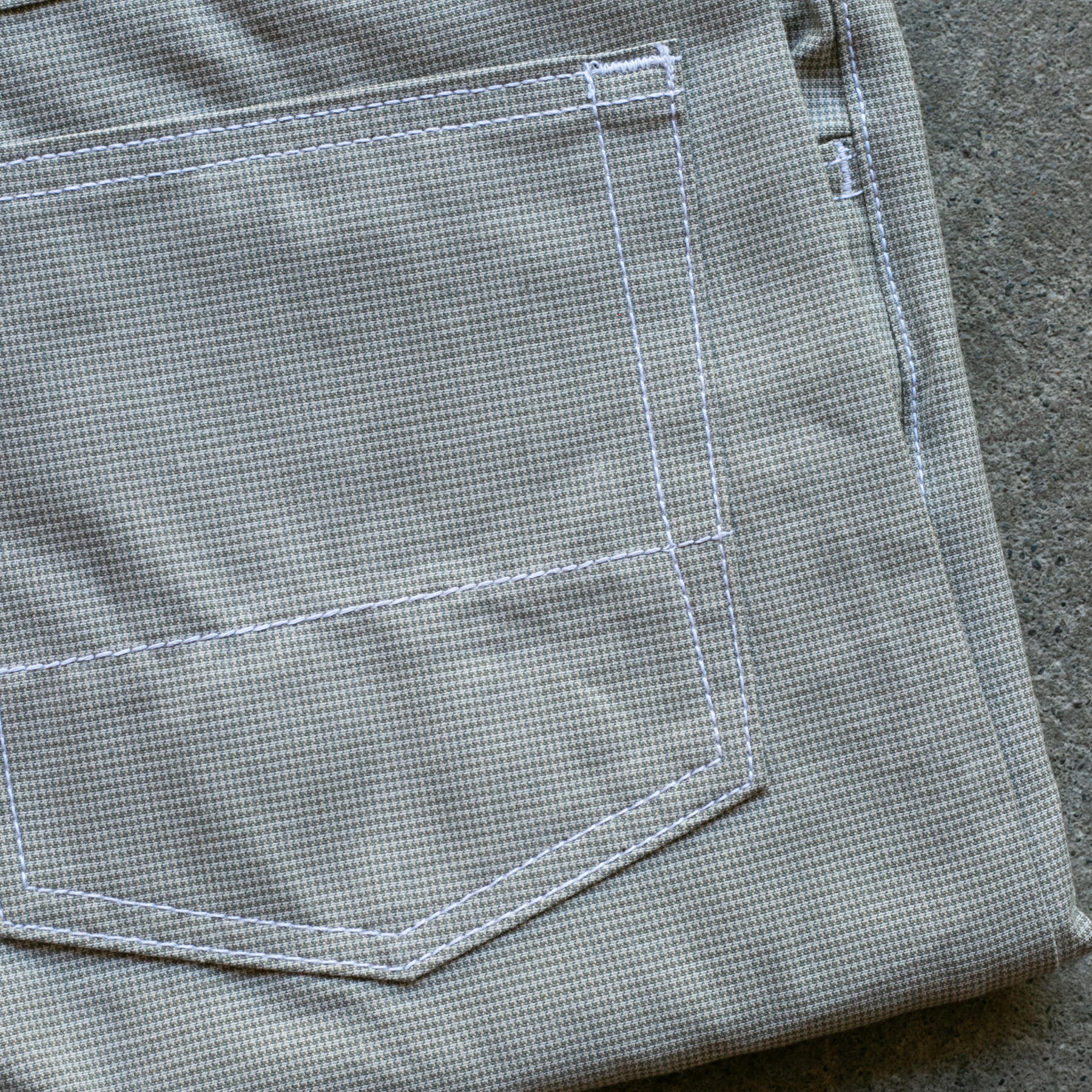 gustin #356 italy olive houndstooth 5 pocket