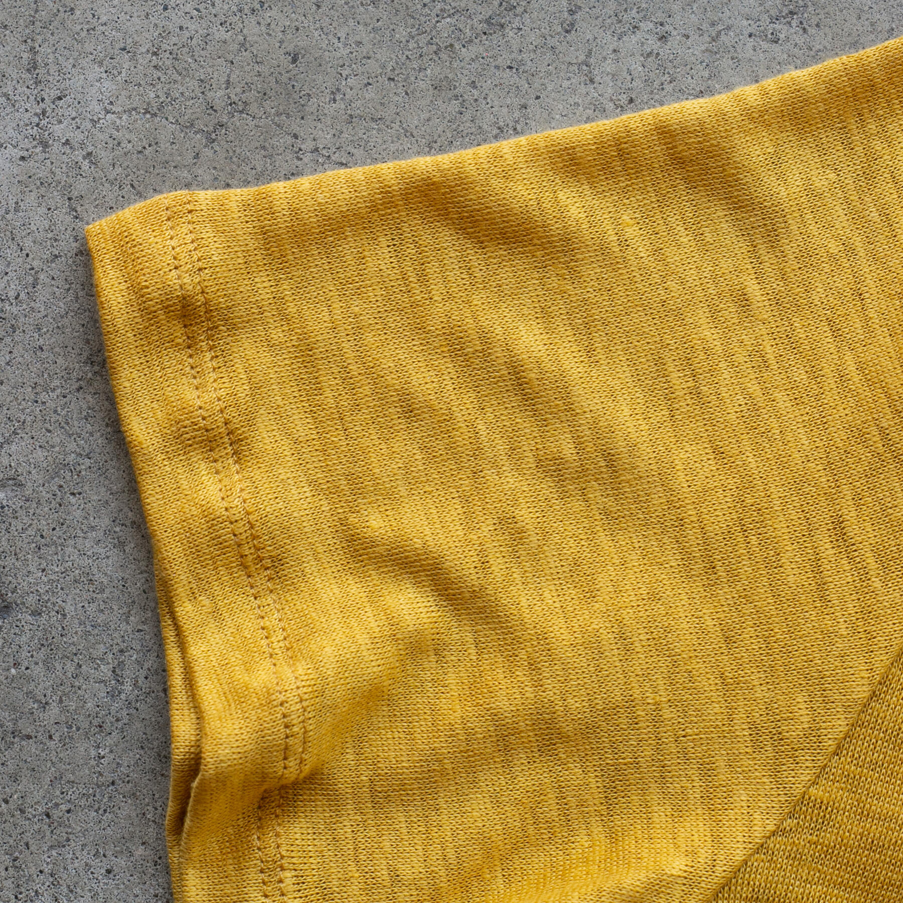 gustin belgian linen t-shirt - marigold