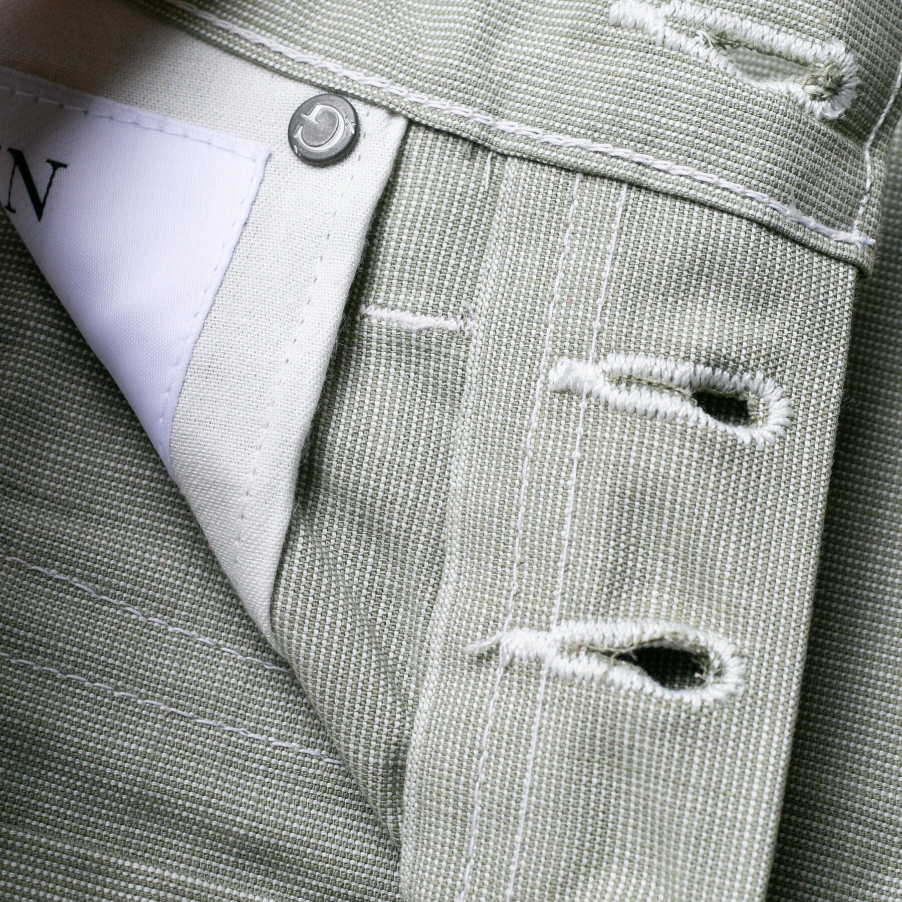 gustin #546 selvedge moss jacquard