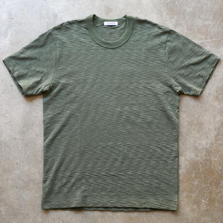 gustin monster slub t-shirt - vintage olive
