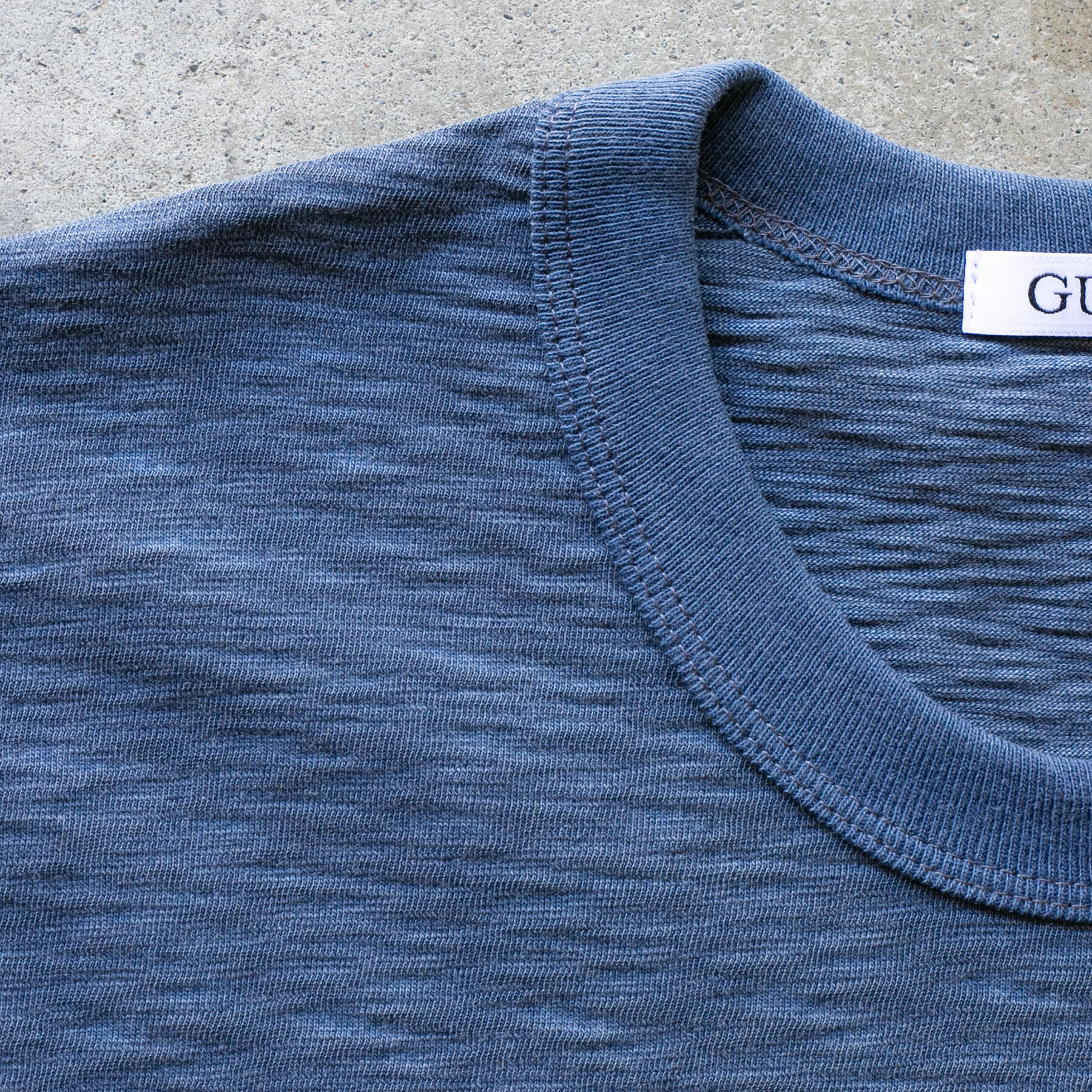gustin monster slub t-shirt - vintage ocean