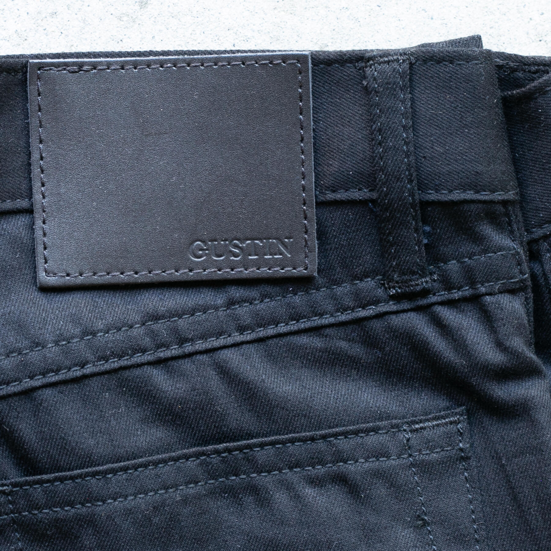 gustin #419 japan superlight - blackxblack