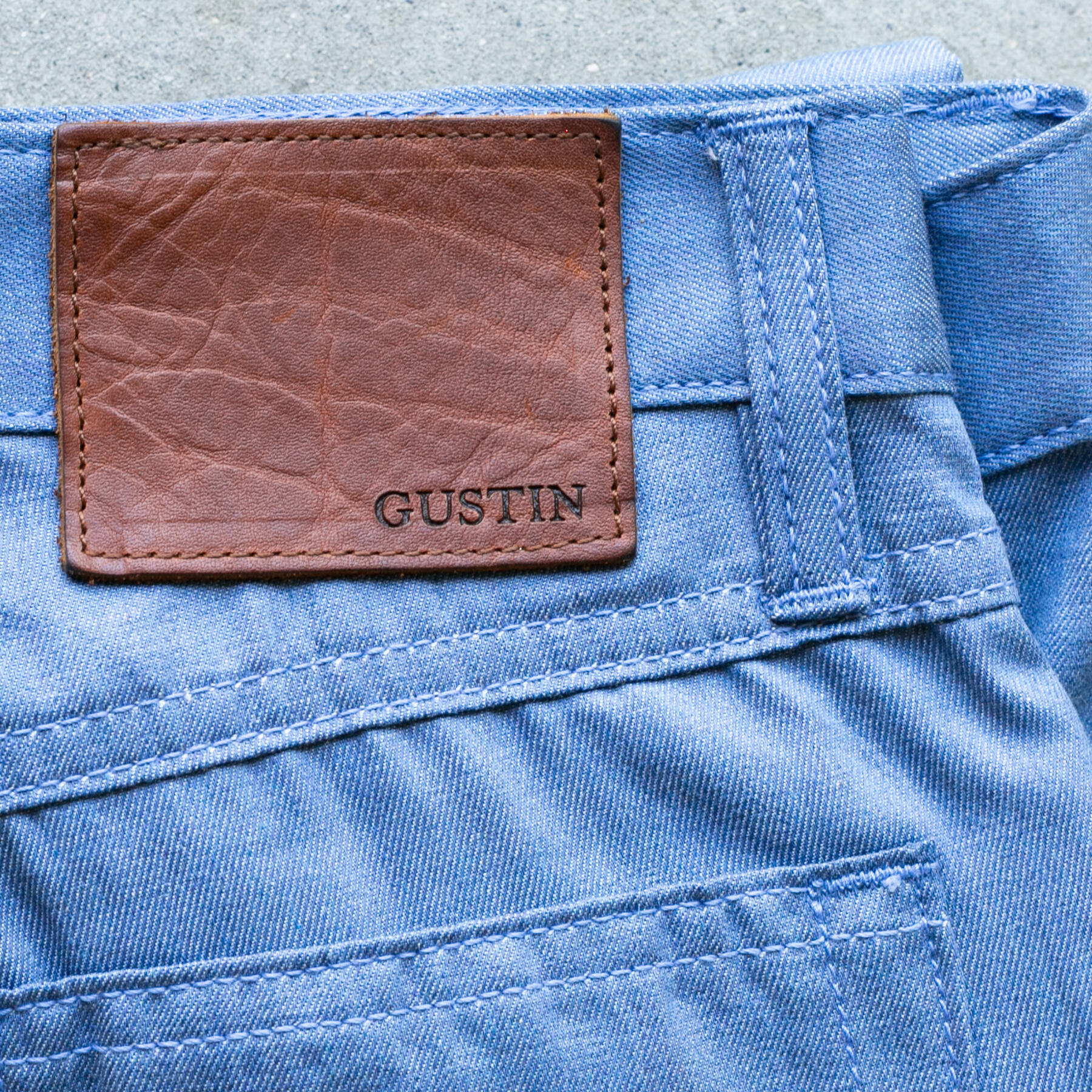 gustin #418 japan superlight - powder blue