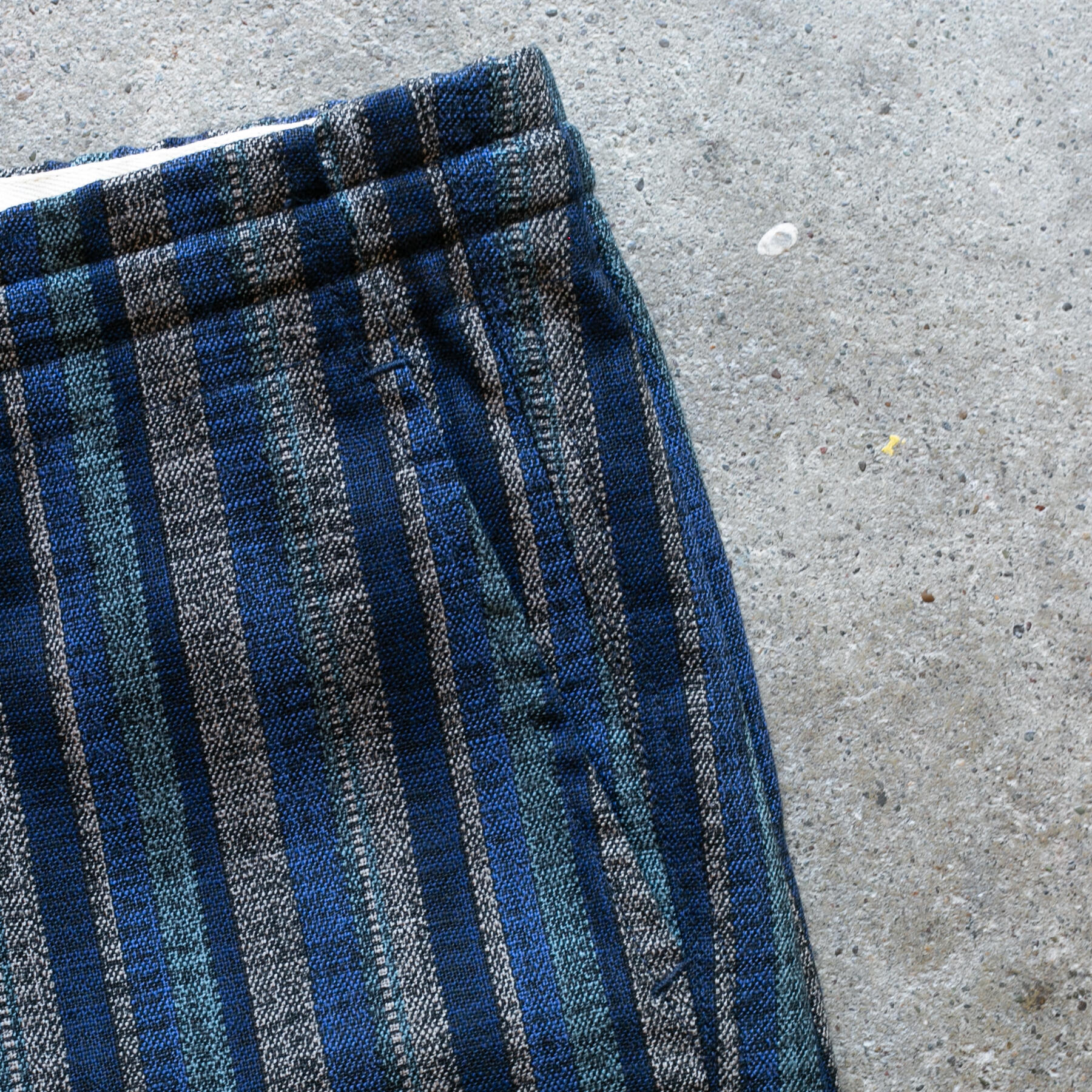 gustin japan retro bowling stripe joggers - blue