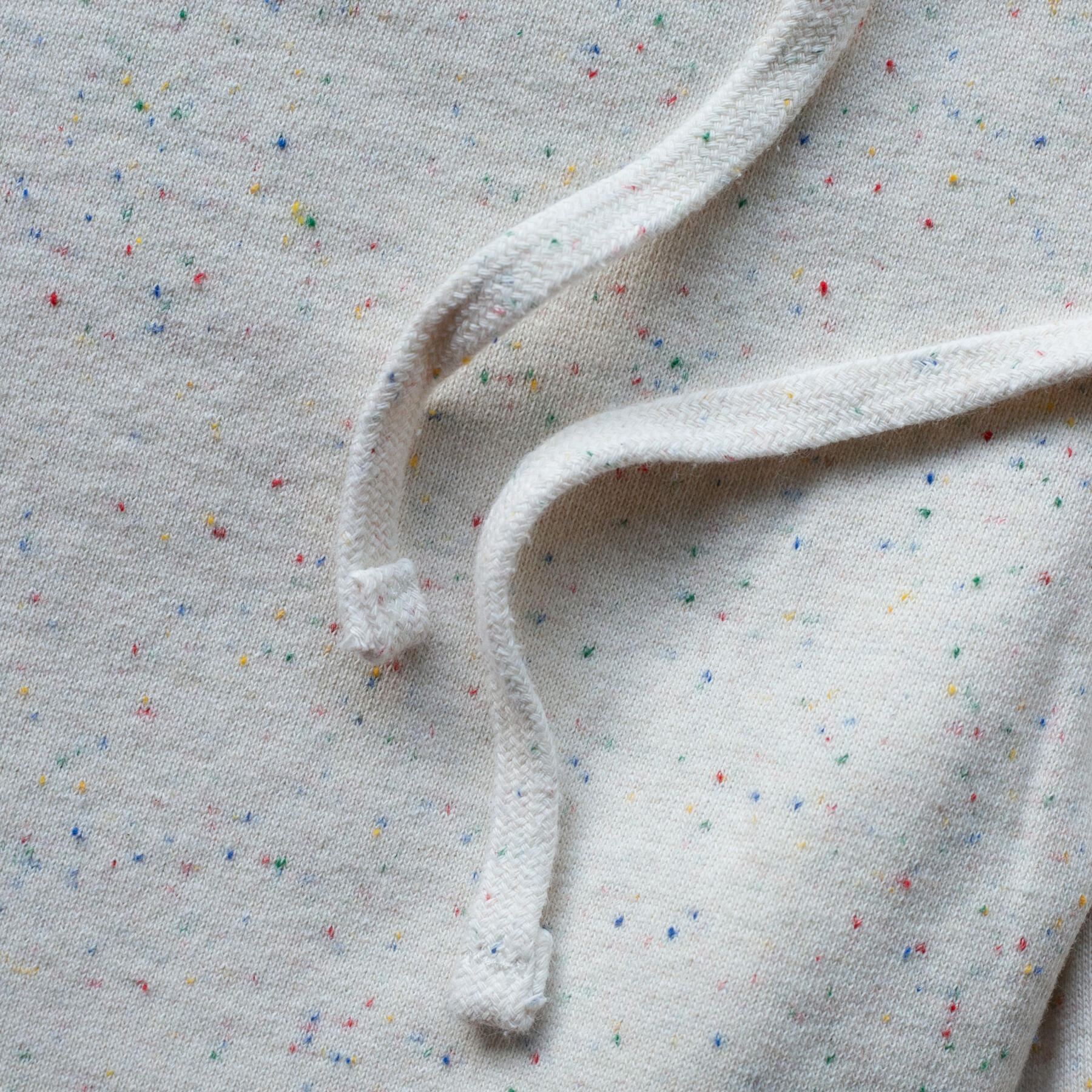 gustin vintage heavyweight sweatshorts - natural rainbow nep