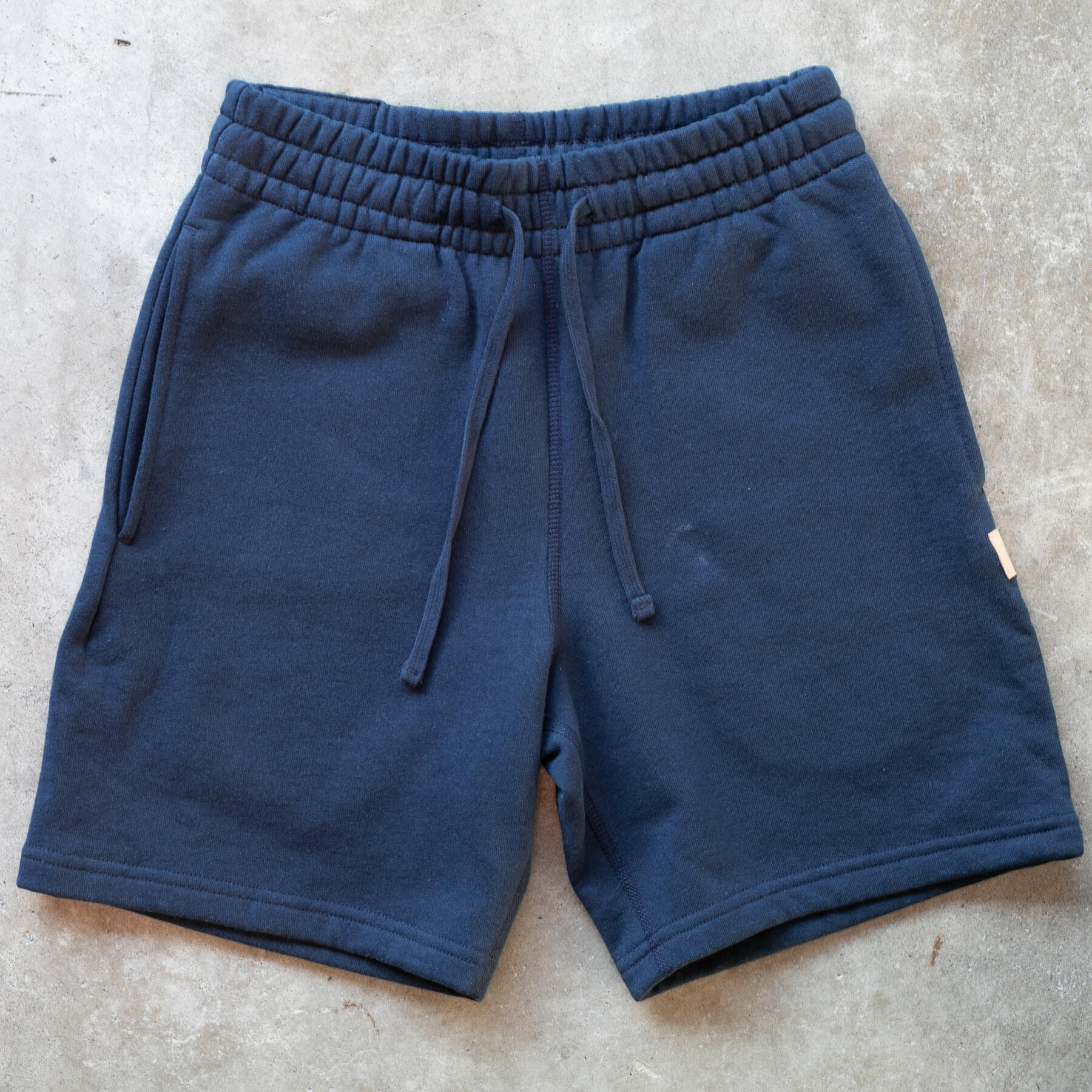 gustin vintage heavyweight sweatshorts - navy