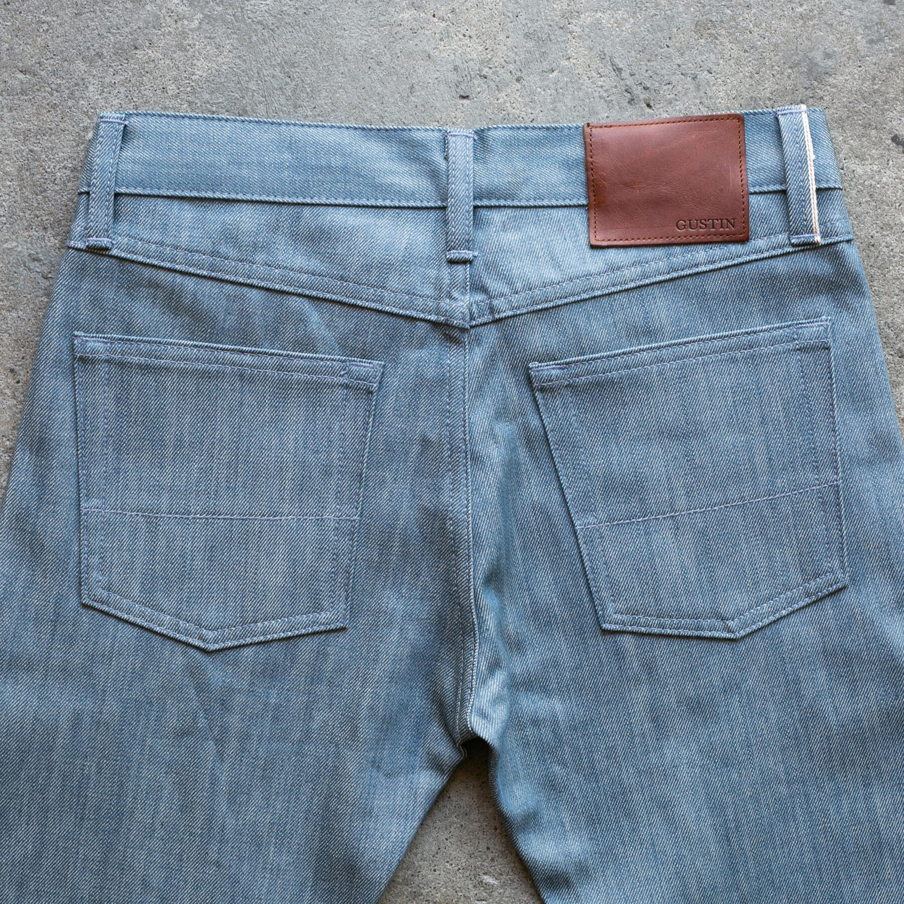 gustin #591 italy blue flame selvedge