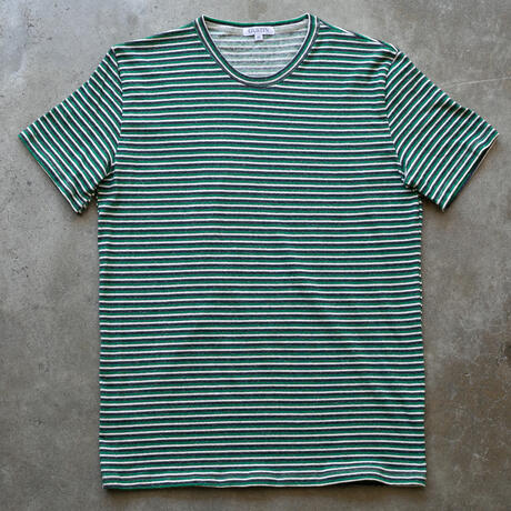 gustin 50s triple stripe t-shirt - blue green