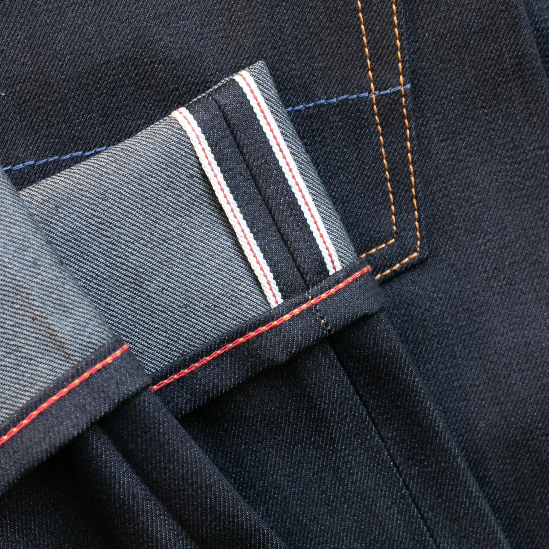 gustin #558 midnight x grey selvedge