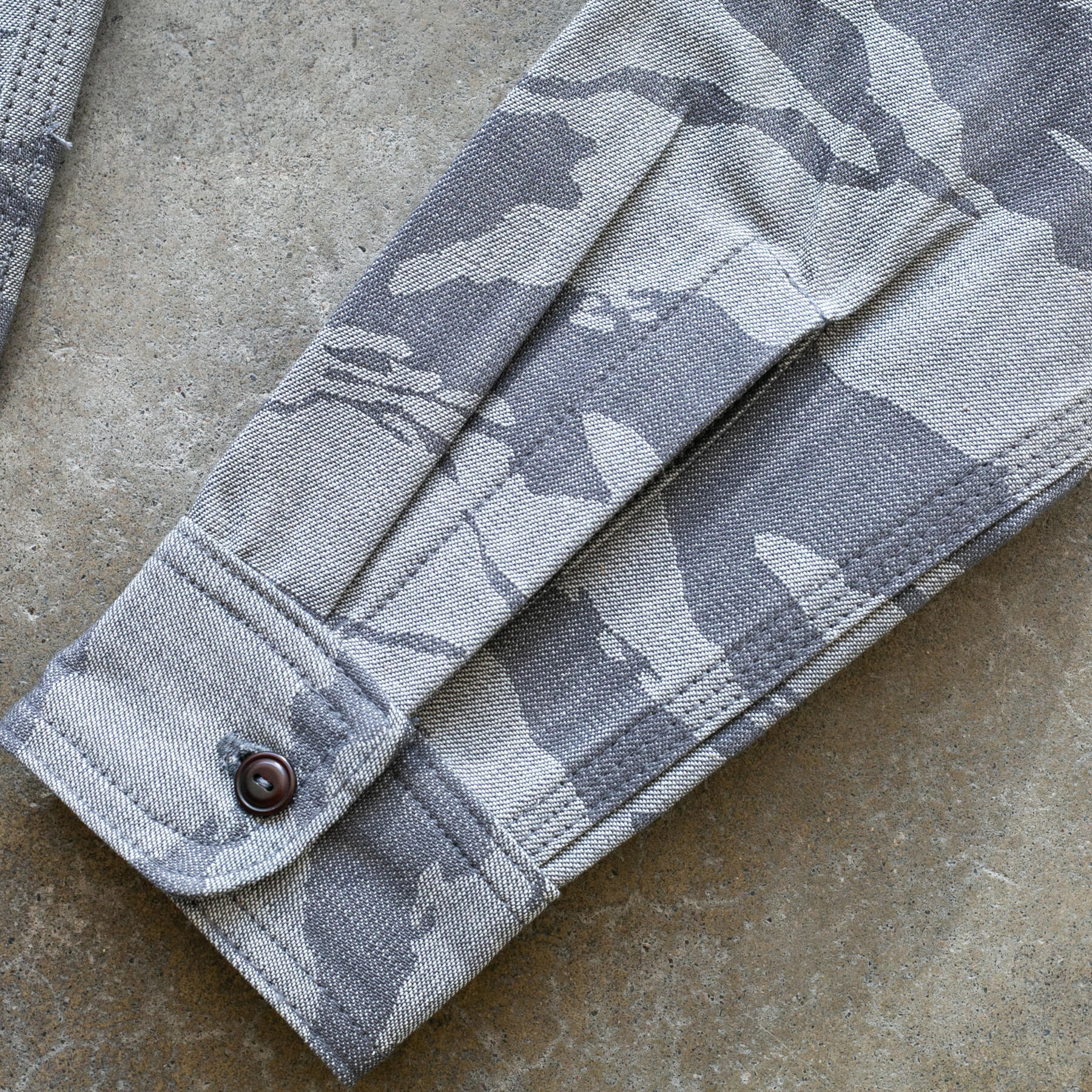 gustin #178 camo selvedge workshirt