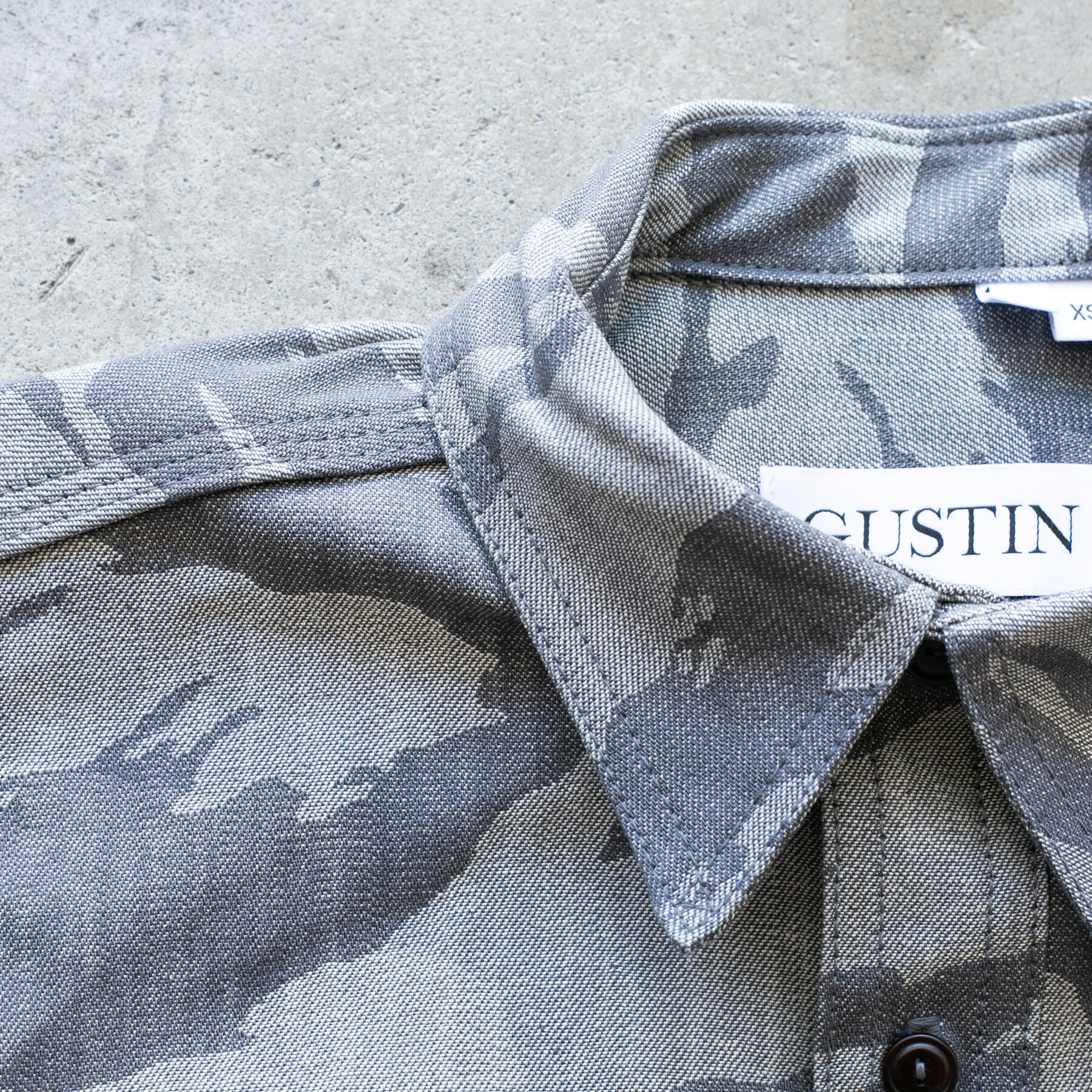 gustin #178 camo selvedge workshirt