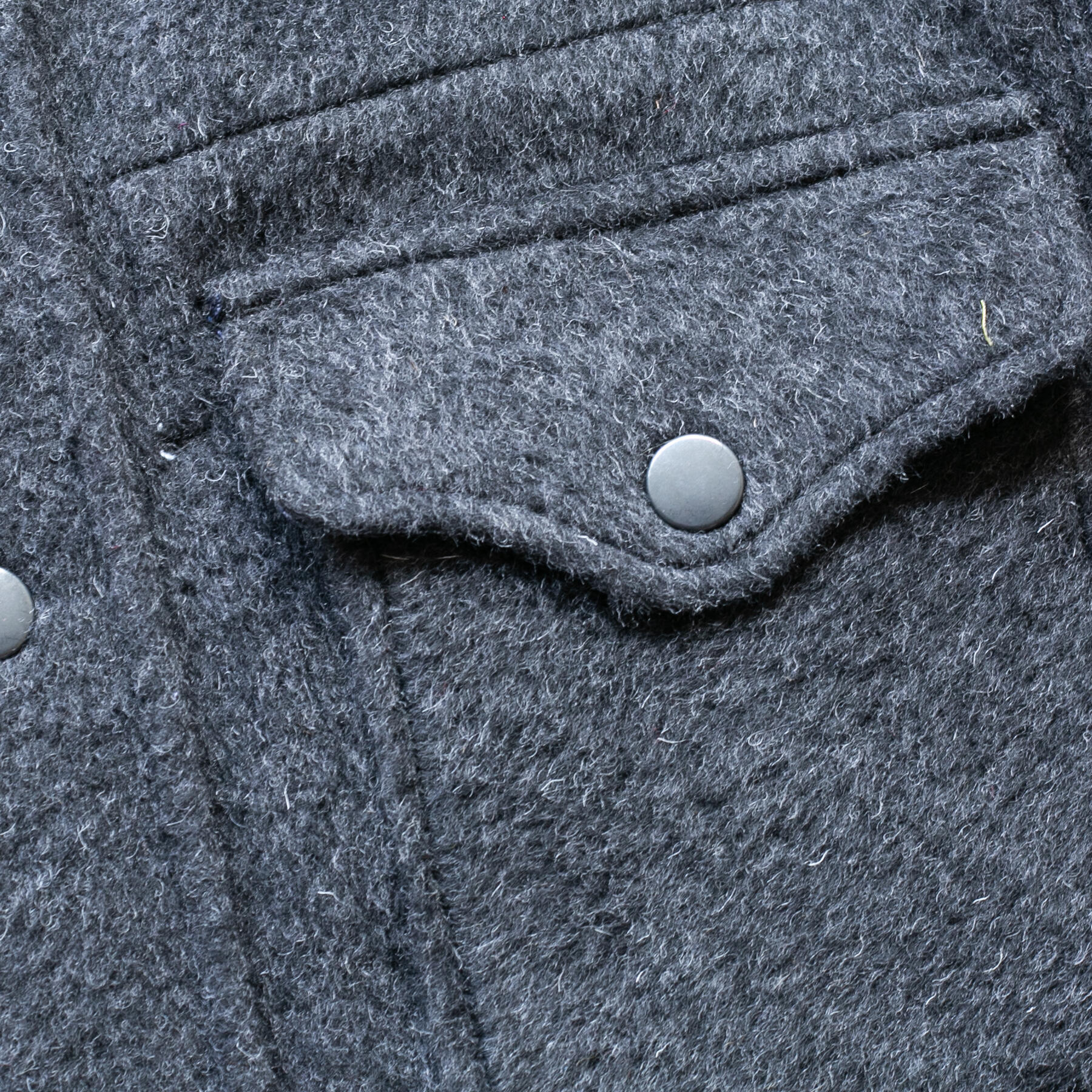 gustin #34 alpaca shaggy wool cpo