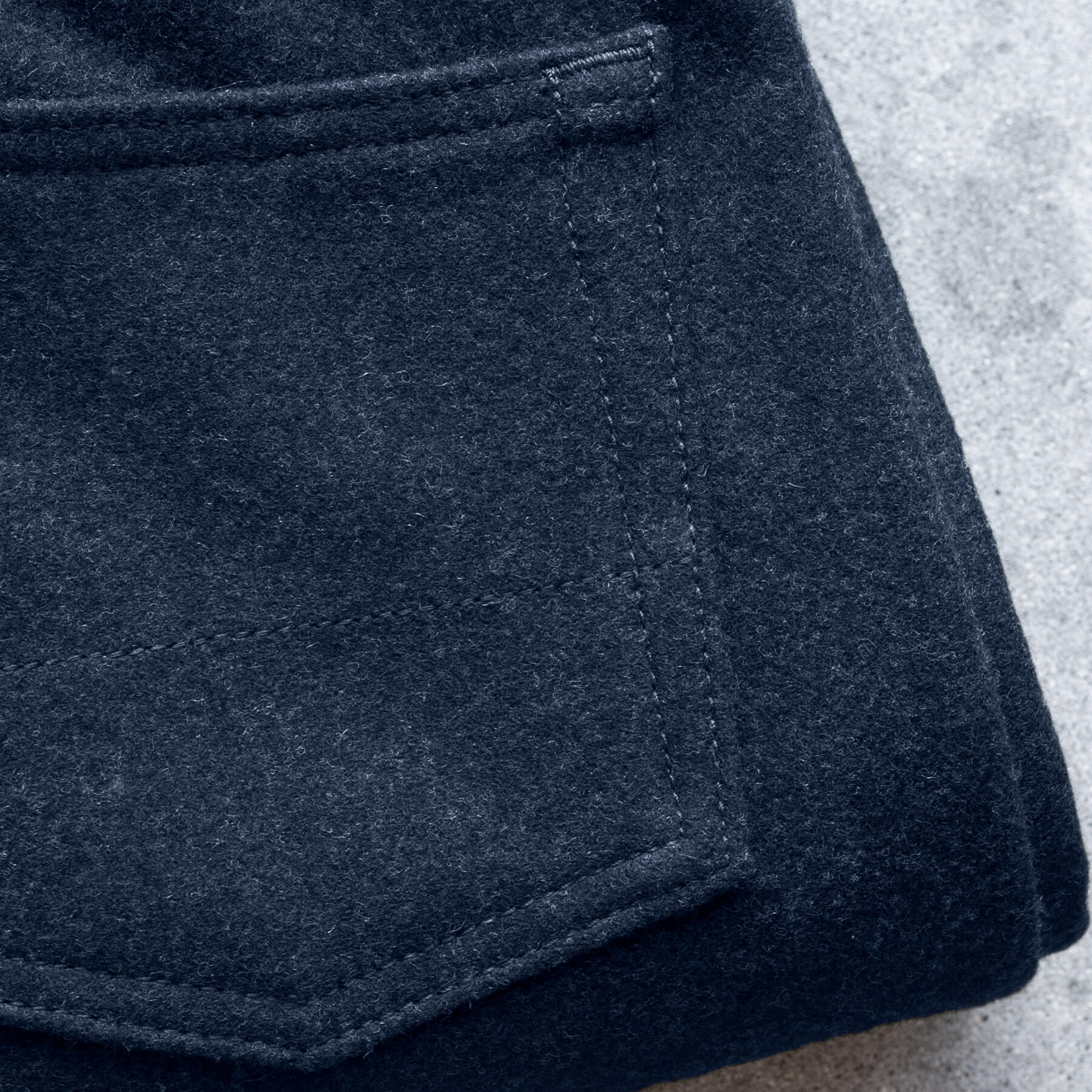 gustin #429 wool 5 pocket - midnight