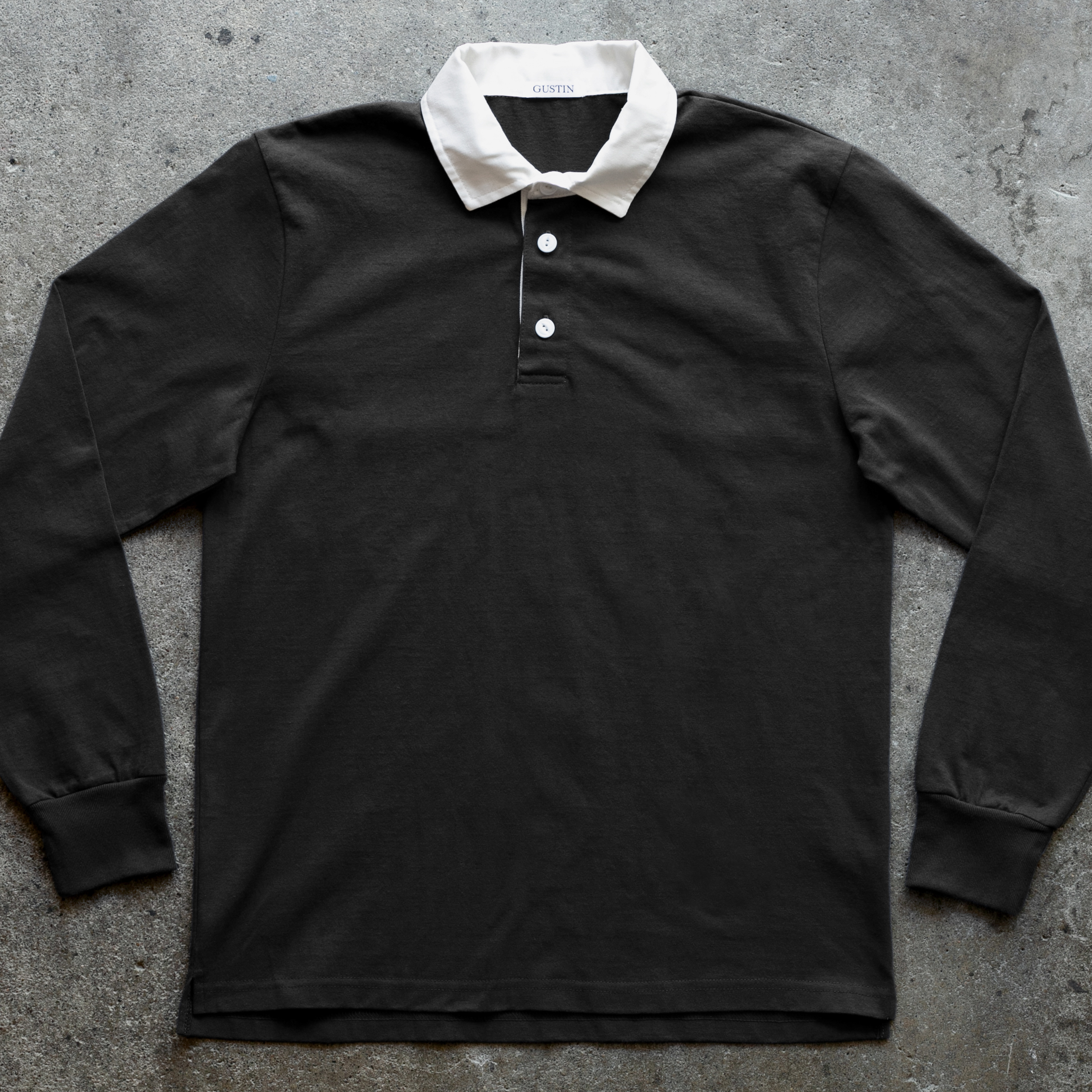 美品、ROKU SHEER JAQUARED RUGBY SHIRT KNIT 6（ロク）の「＜6(ROKU)＞SHEER JAQUARED RUGBY SHIRT KNIT