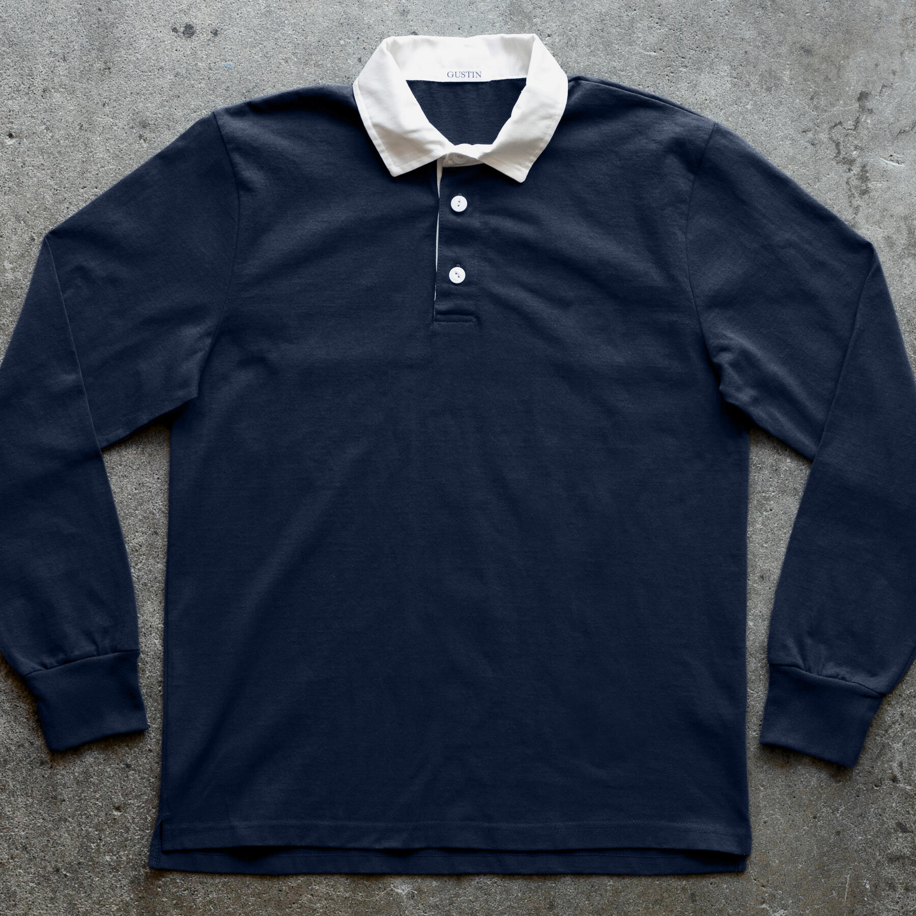 gustin classic rugby 2 pack (navy, black)