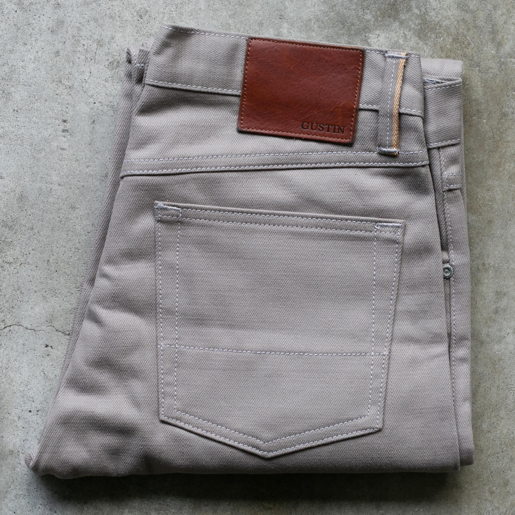 gustin #542 titanium super slub