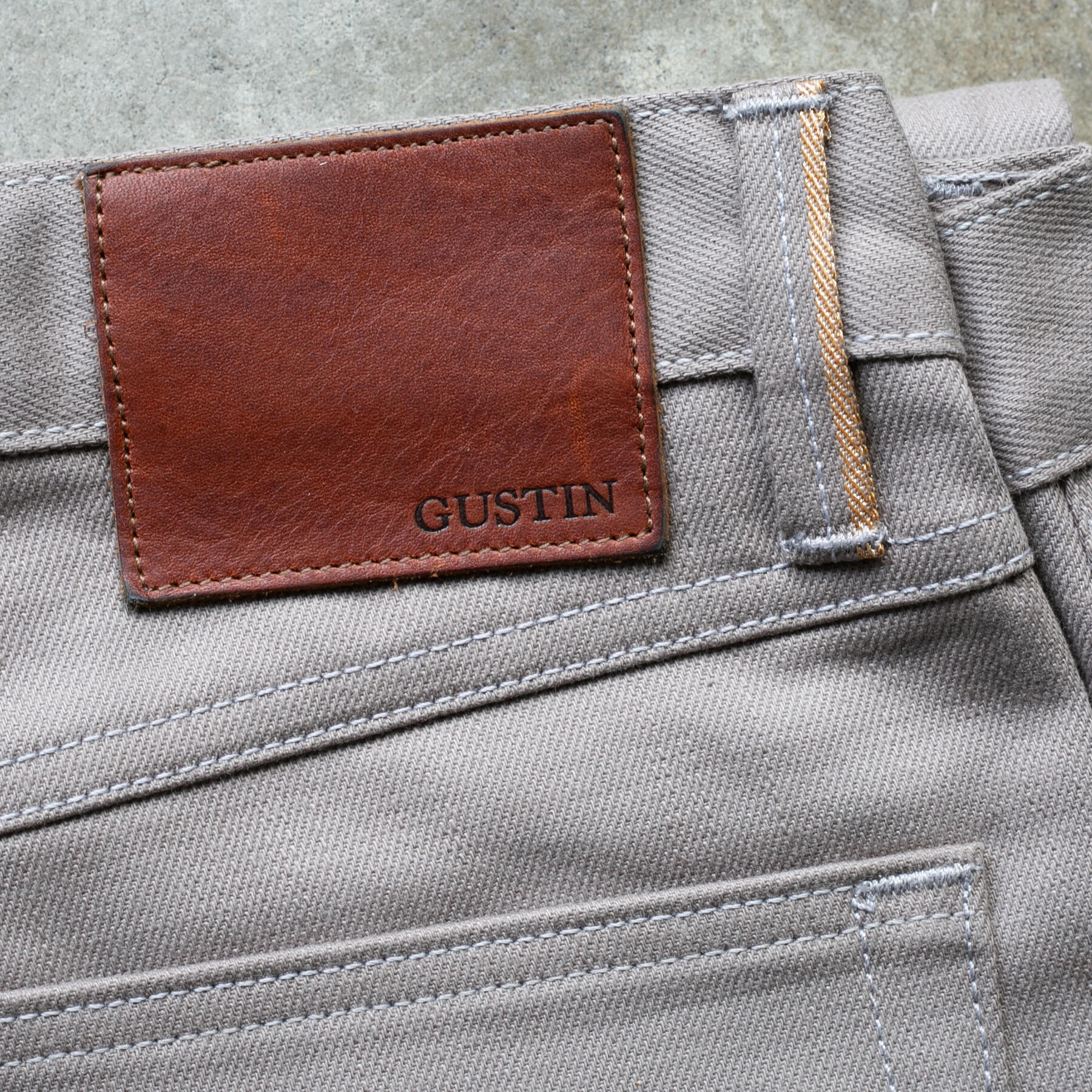 gustin #542 titanium super slub