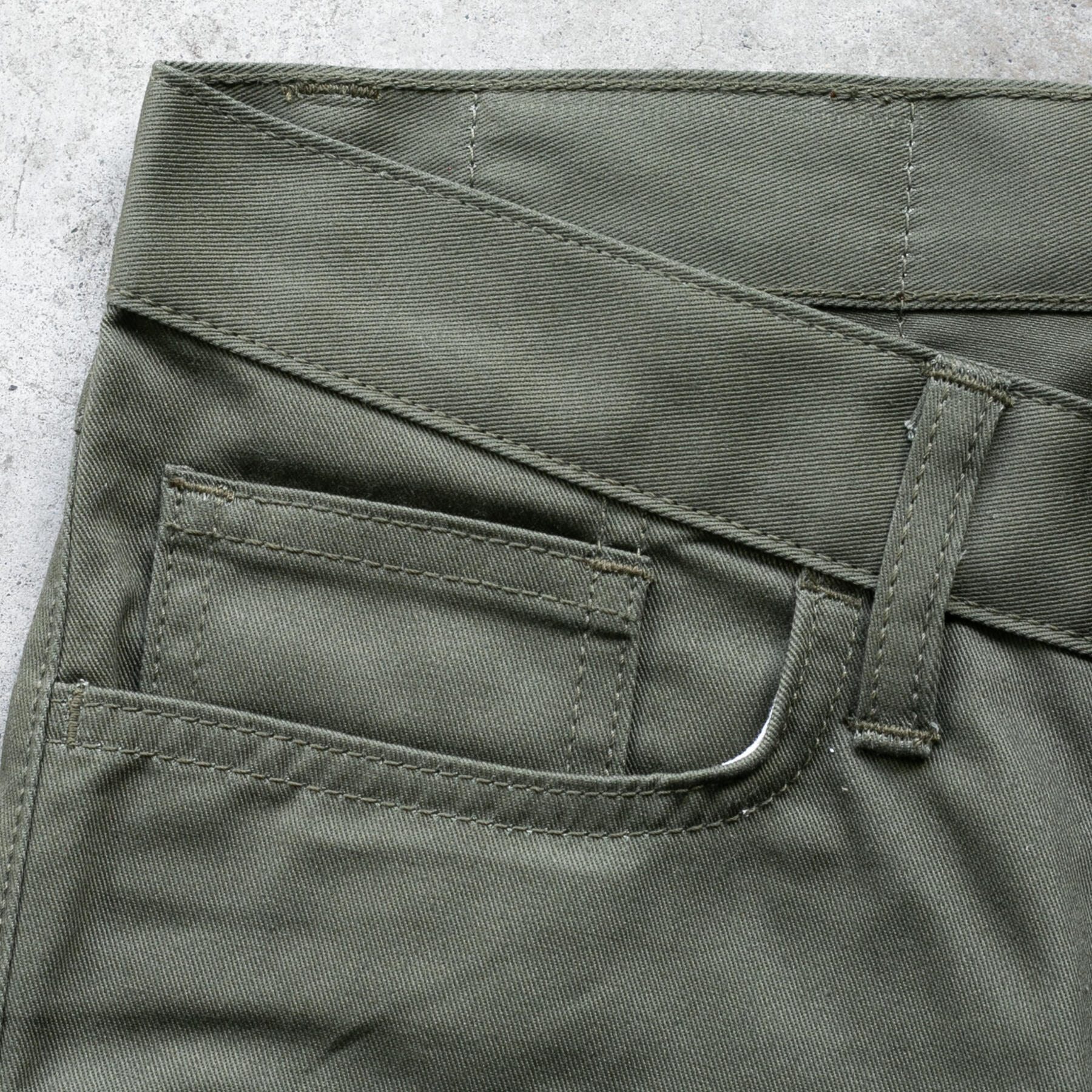 gustin #434 classic twill 5 pocket - olive