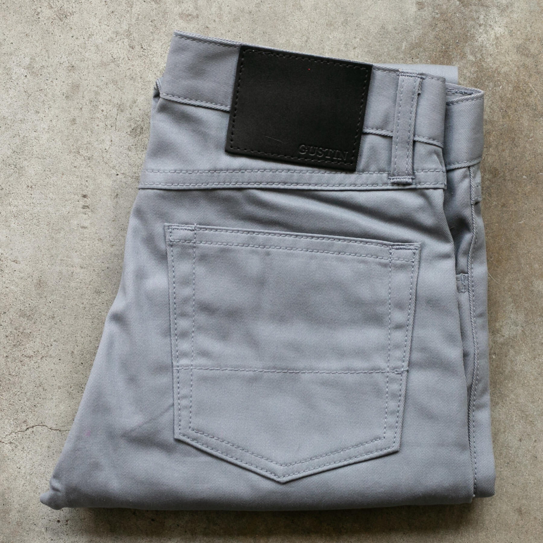 gustin #439 classic twill 5 pocket - steel